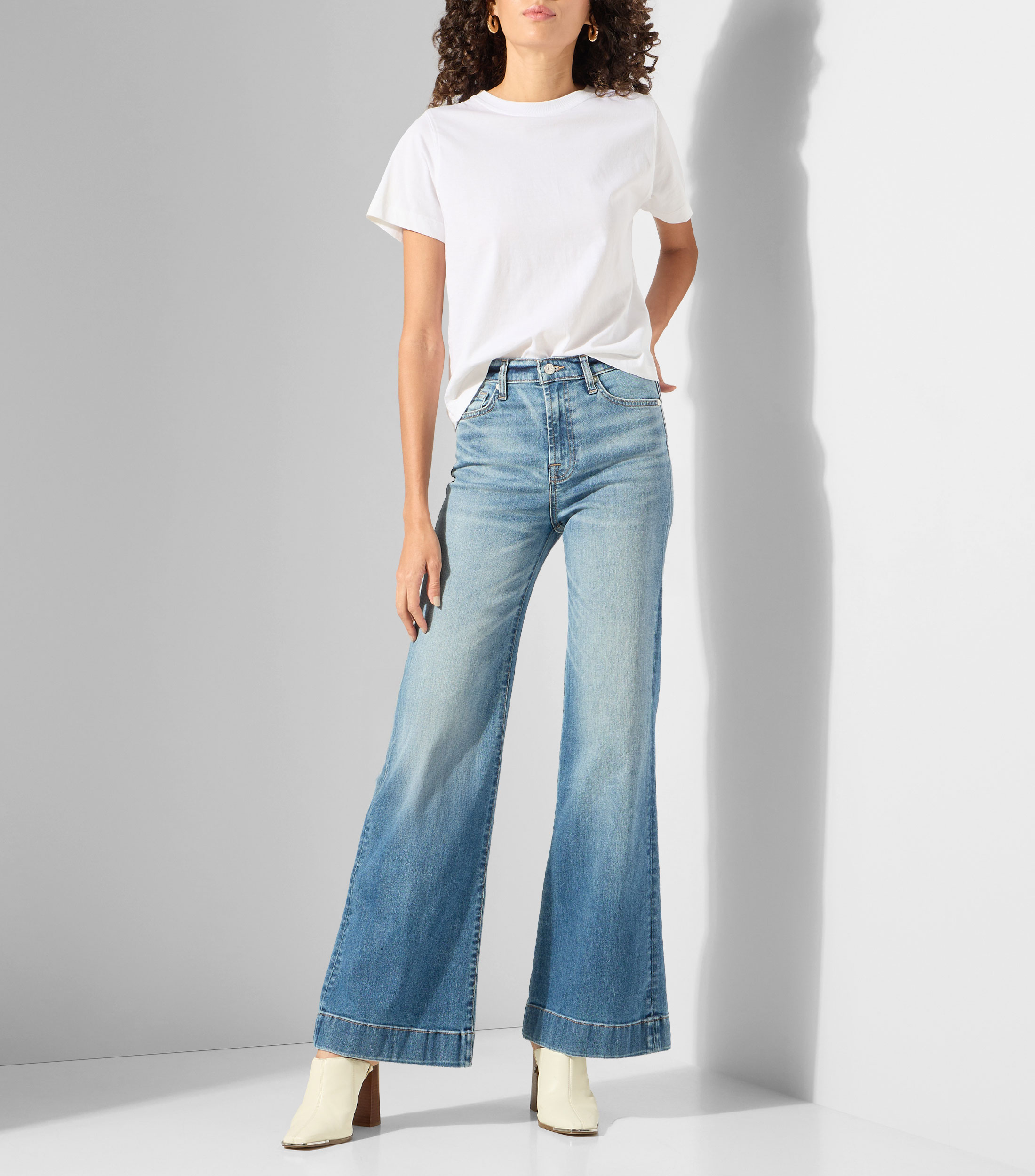 Jeans tailored fit Mujer