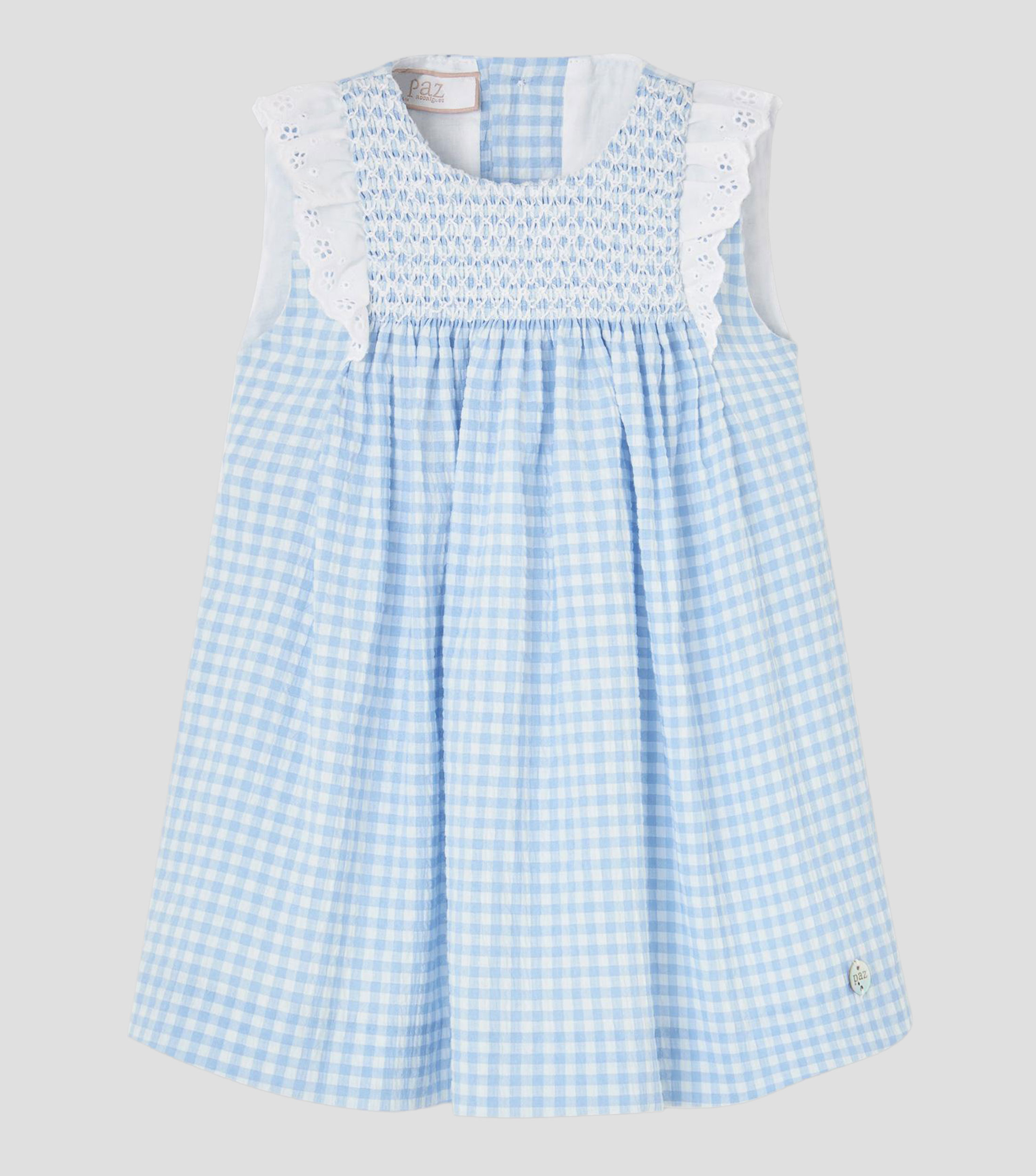 Vestido de cuadros Niña