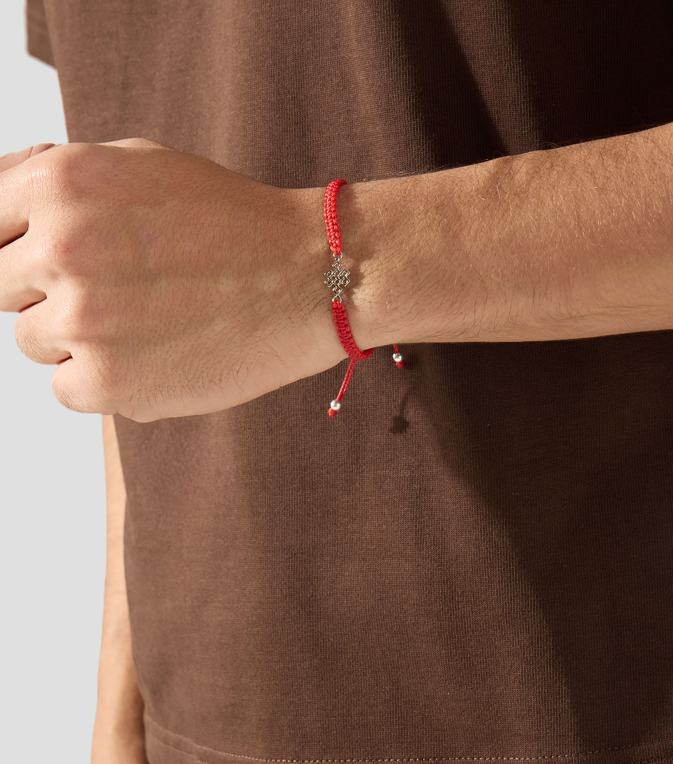 Pulsera roja Hombre