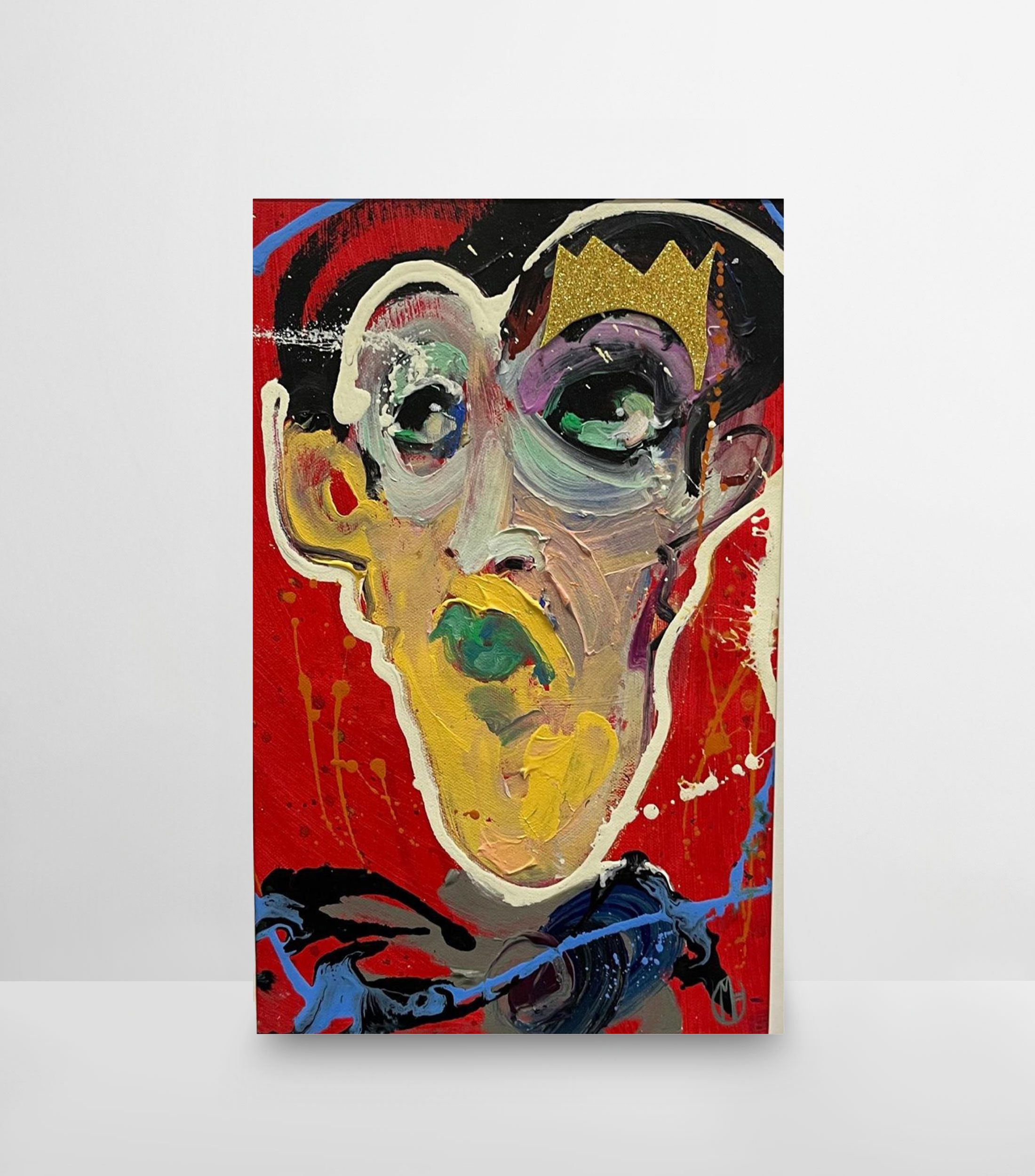 Cuadro decorativo "Max Pedreira - Cara 7" en tela