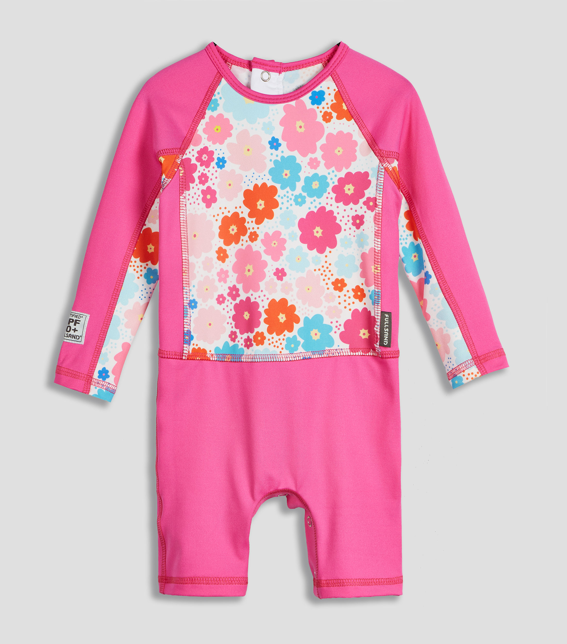 Traje de baño largo completo estampado Bebé