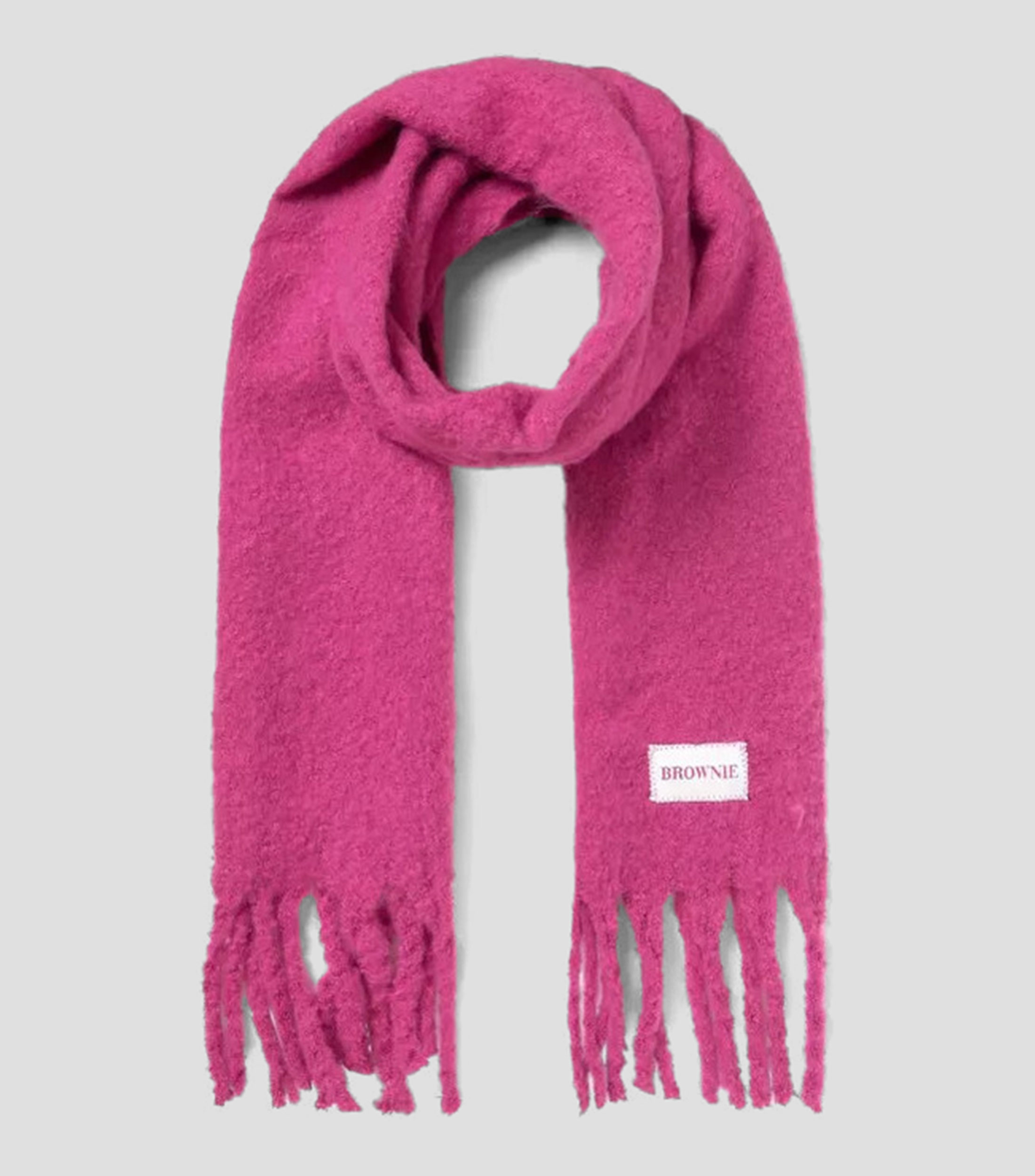 bufanda brownie rosa