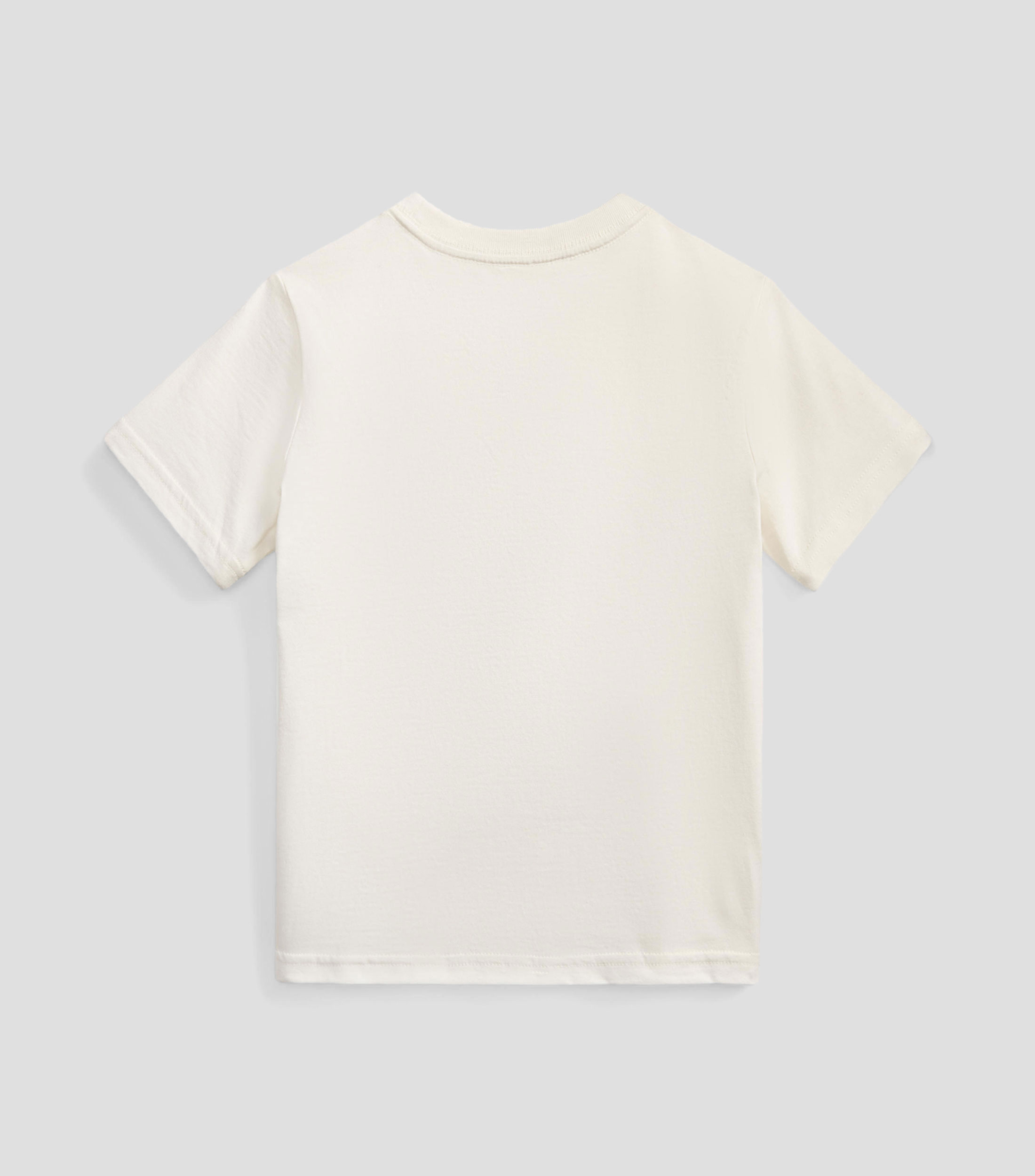 Playera de cuello redondo con manga corta estampada Niño