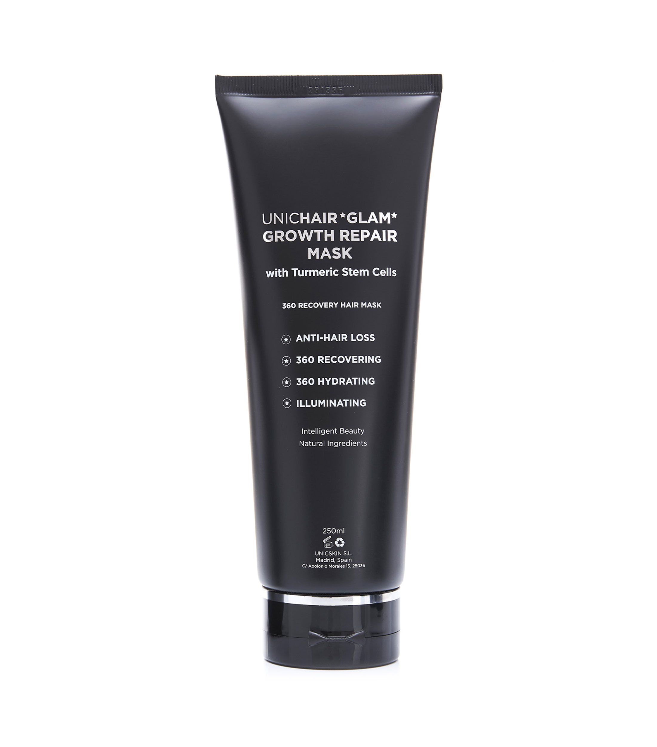 Mascarilla Reparadora Unichair Glam, 250 ml