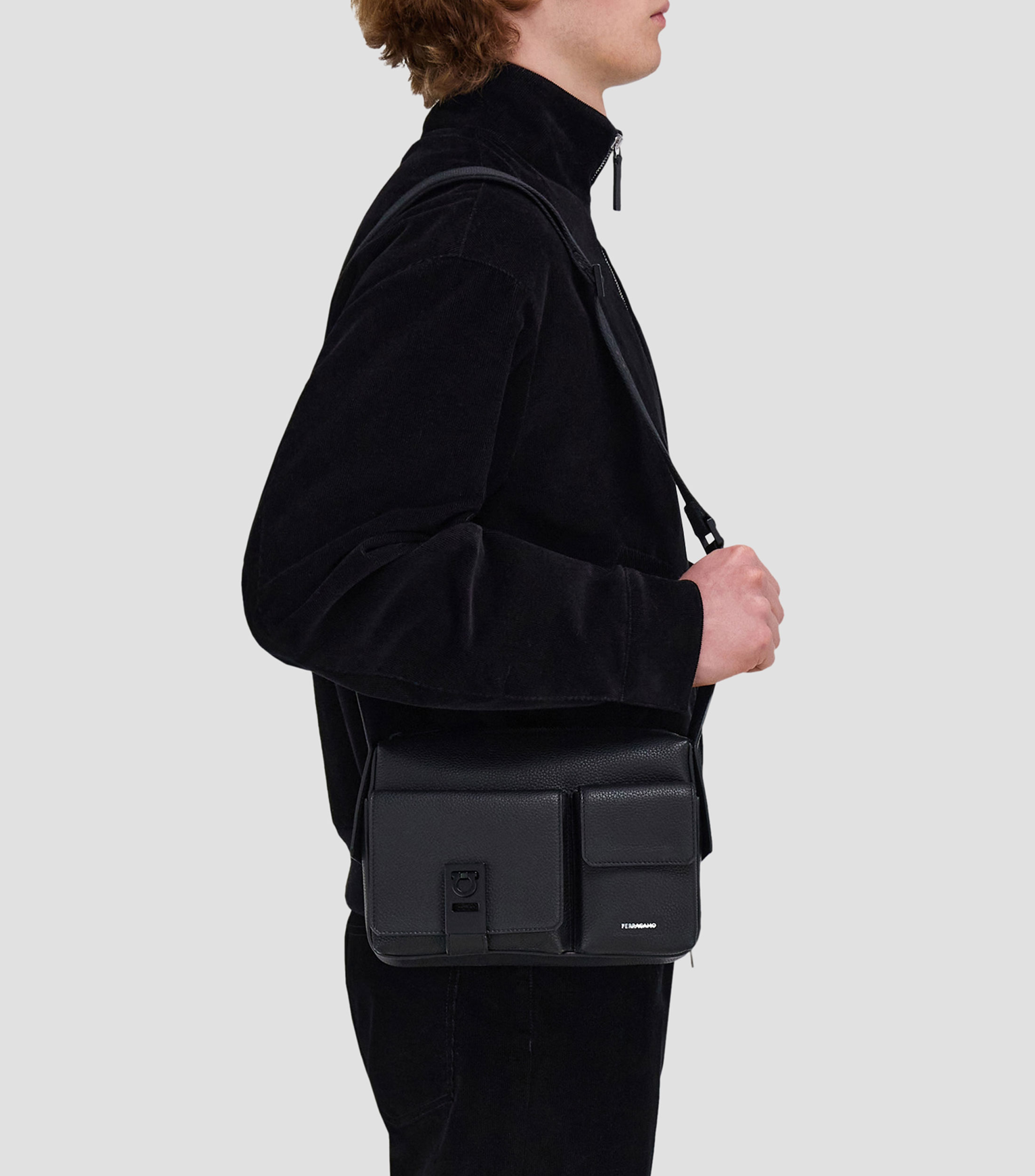 Bolso crossbody doble bolsillo Hombre