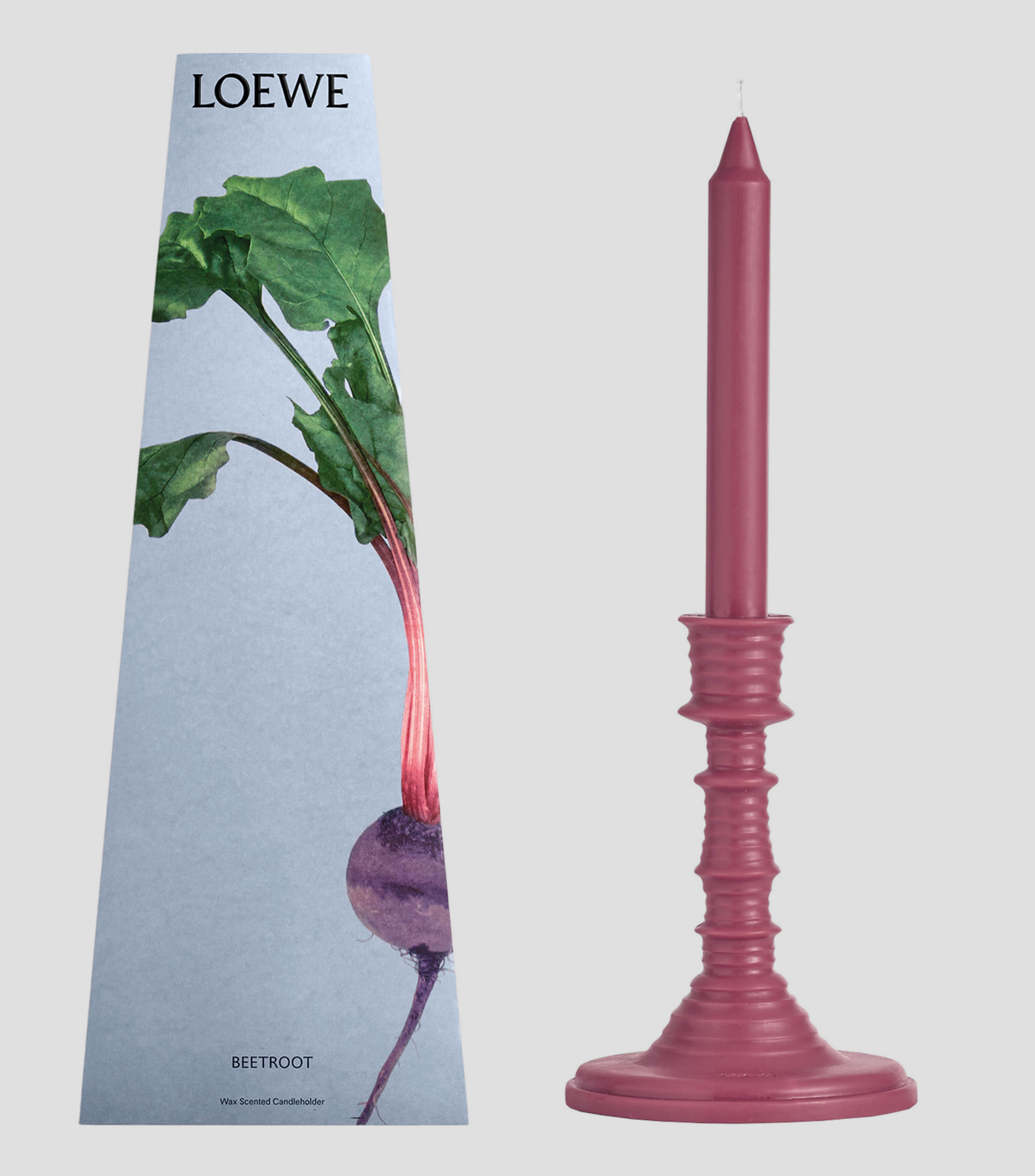 Vela tipo Candelabro Beetroot