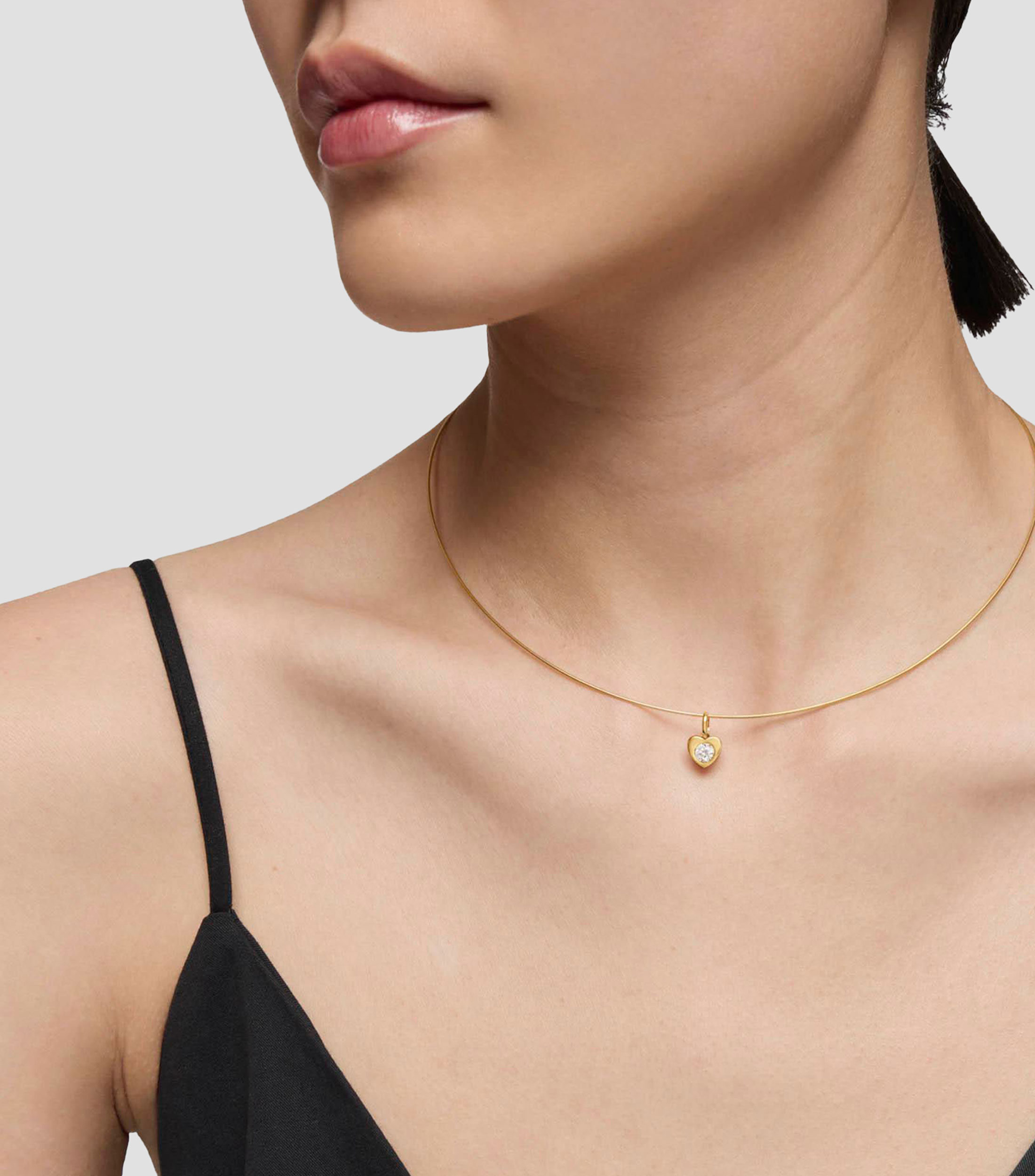 Dije en Oro de 14 Kilates Corazon Mujer