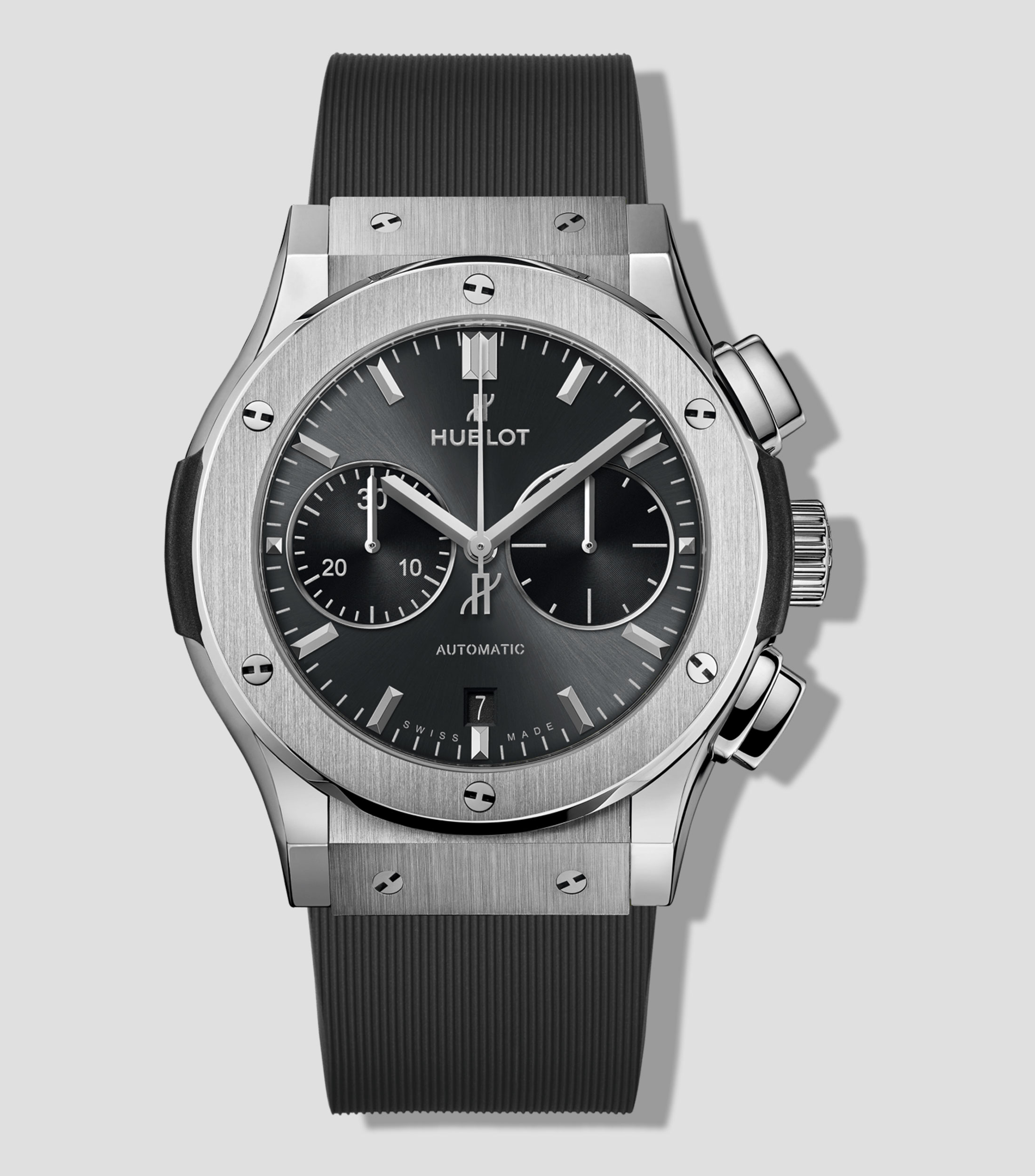 Reloj para Hombre Chronografo Titanium Racing Casual, Plateado