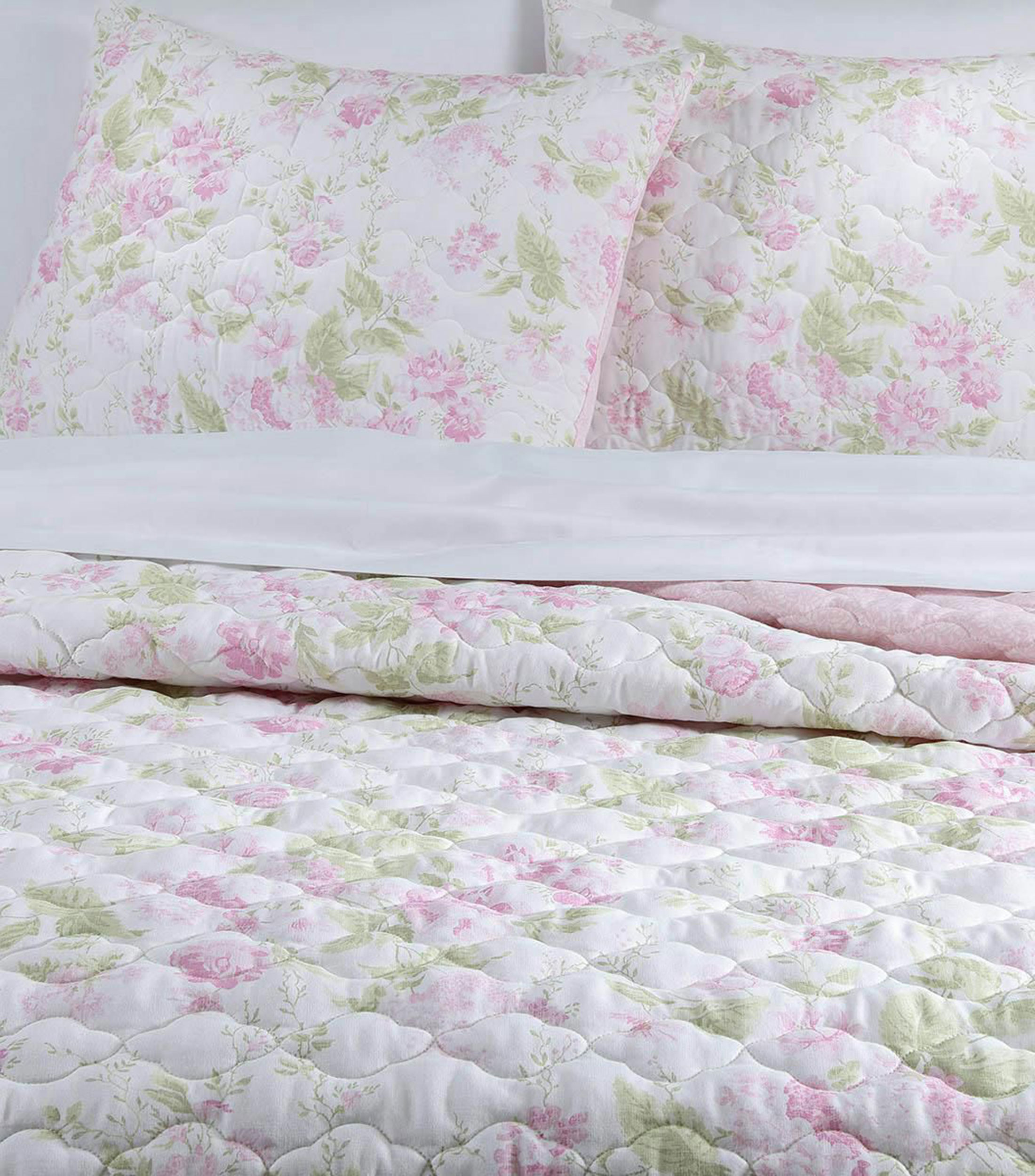 Juego de Colcha Matrimonial/Queen Size en Algodón Oliviette
