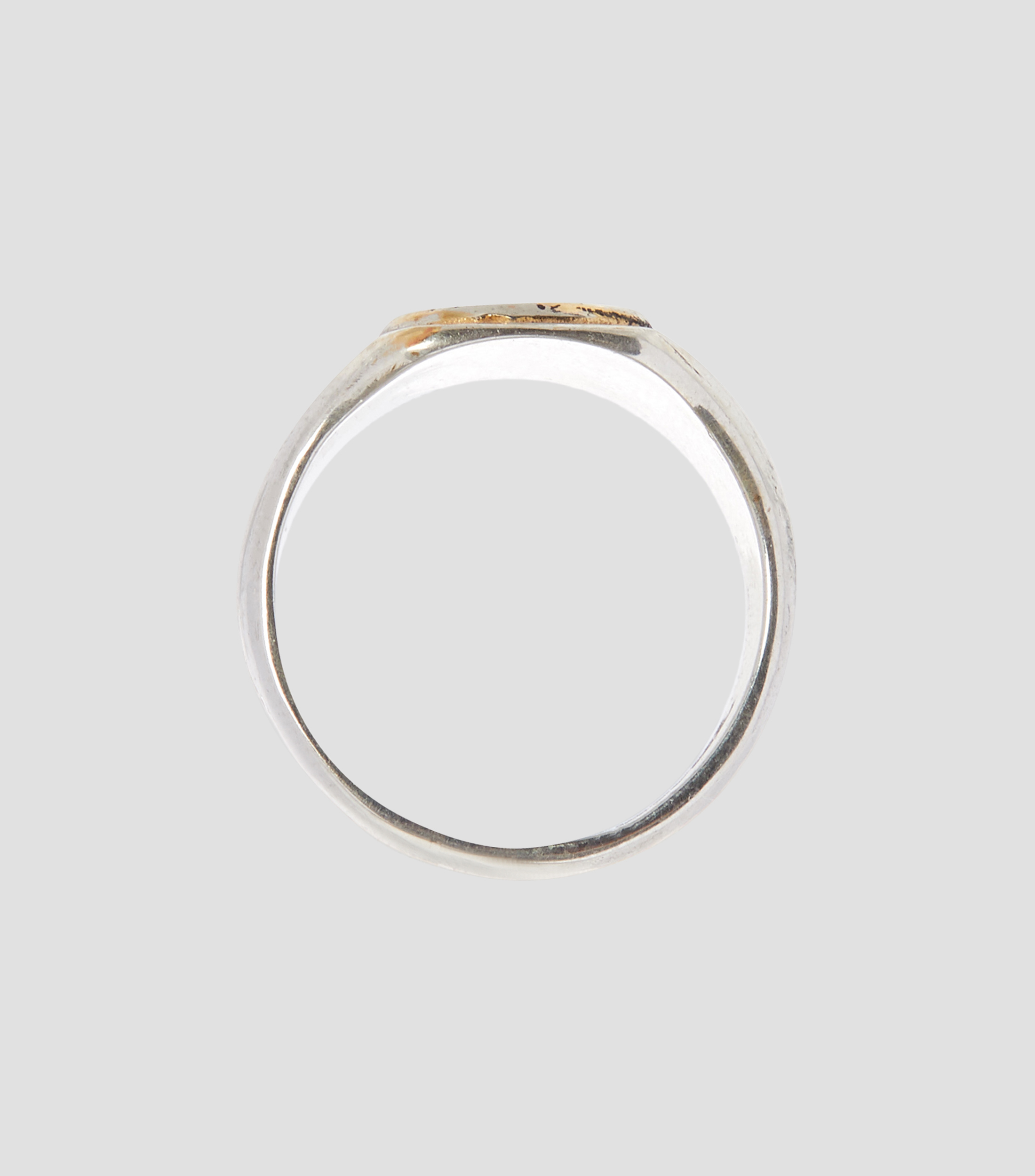 Anillo Bullet Ring en plata .925 Hombre