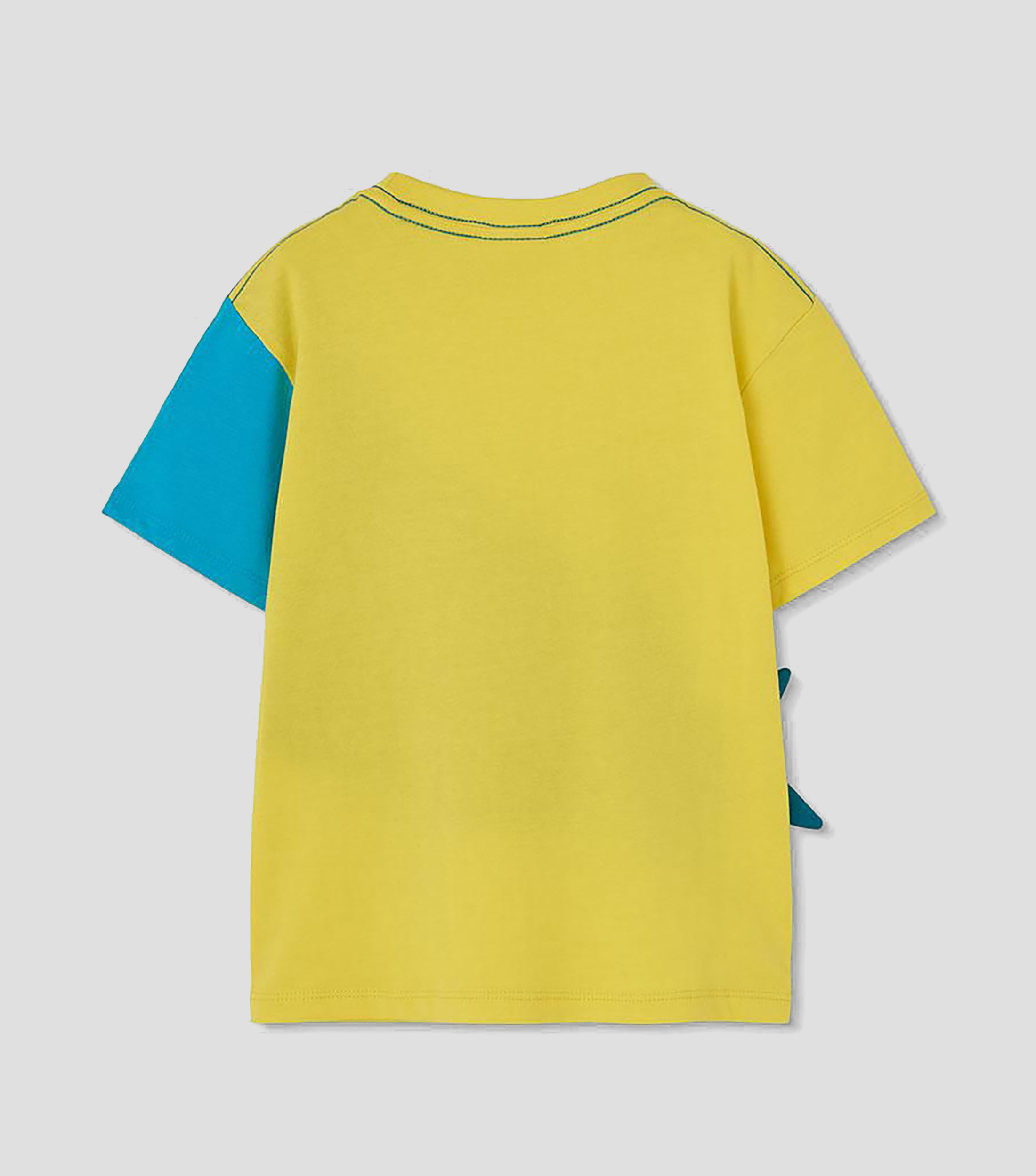 Playera cuello redondo manga corta estampada Niño