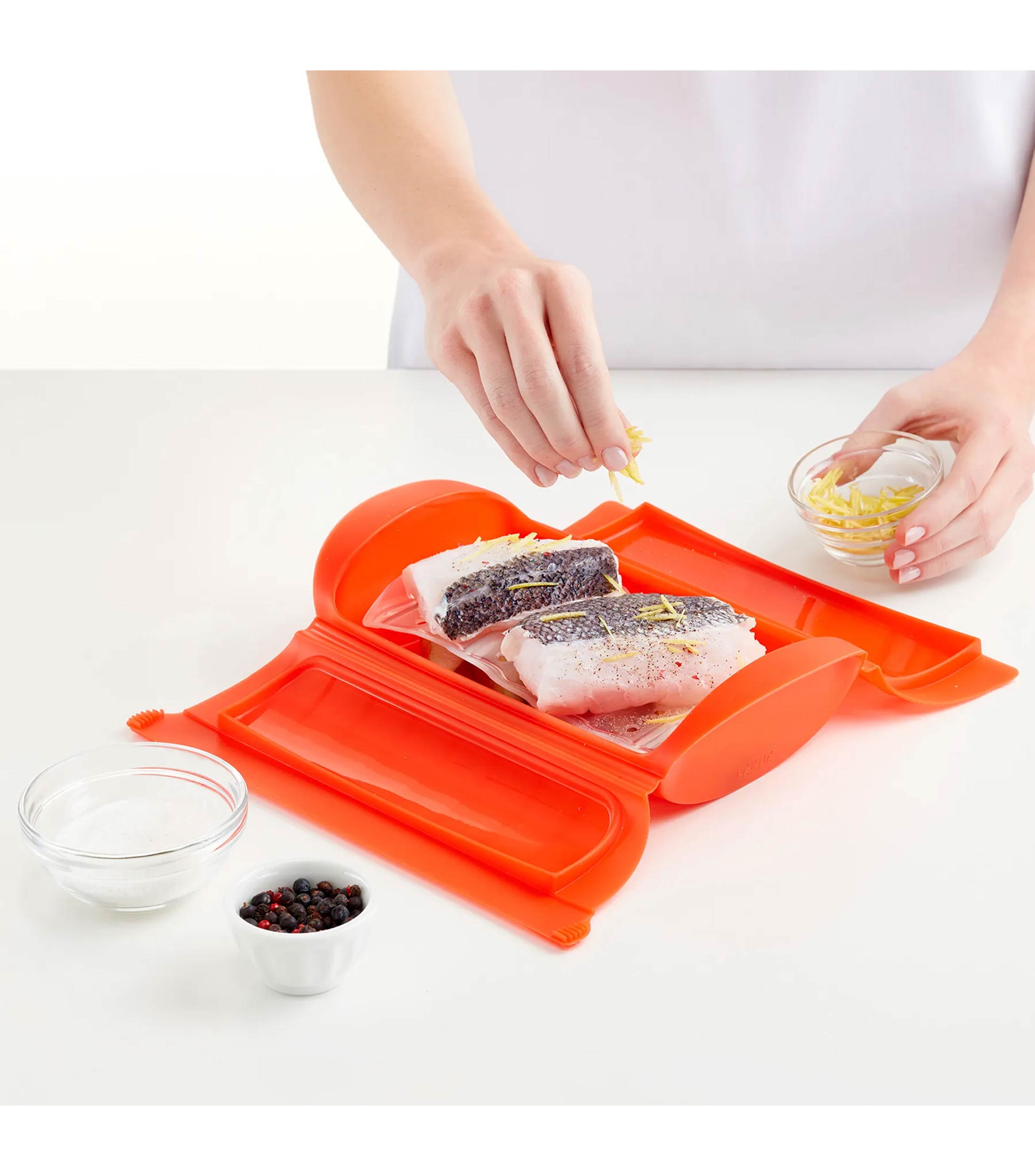 Estuche de Vapor con Bandeja, 650 ml