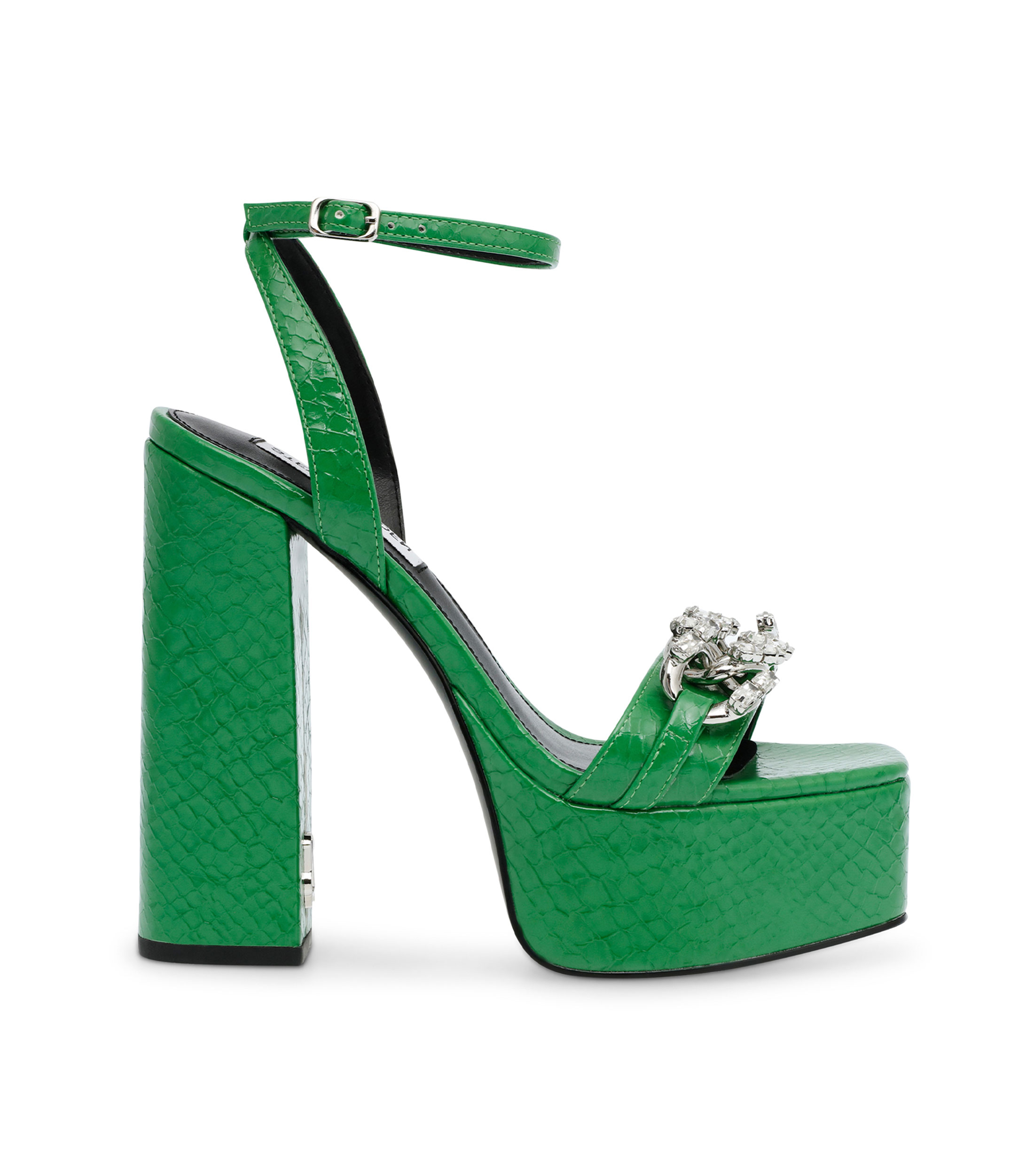 Desarmado internacional entidad Steve Madden Sandalias con tacón alto ancho Mujer - El Palacio de Hierro