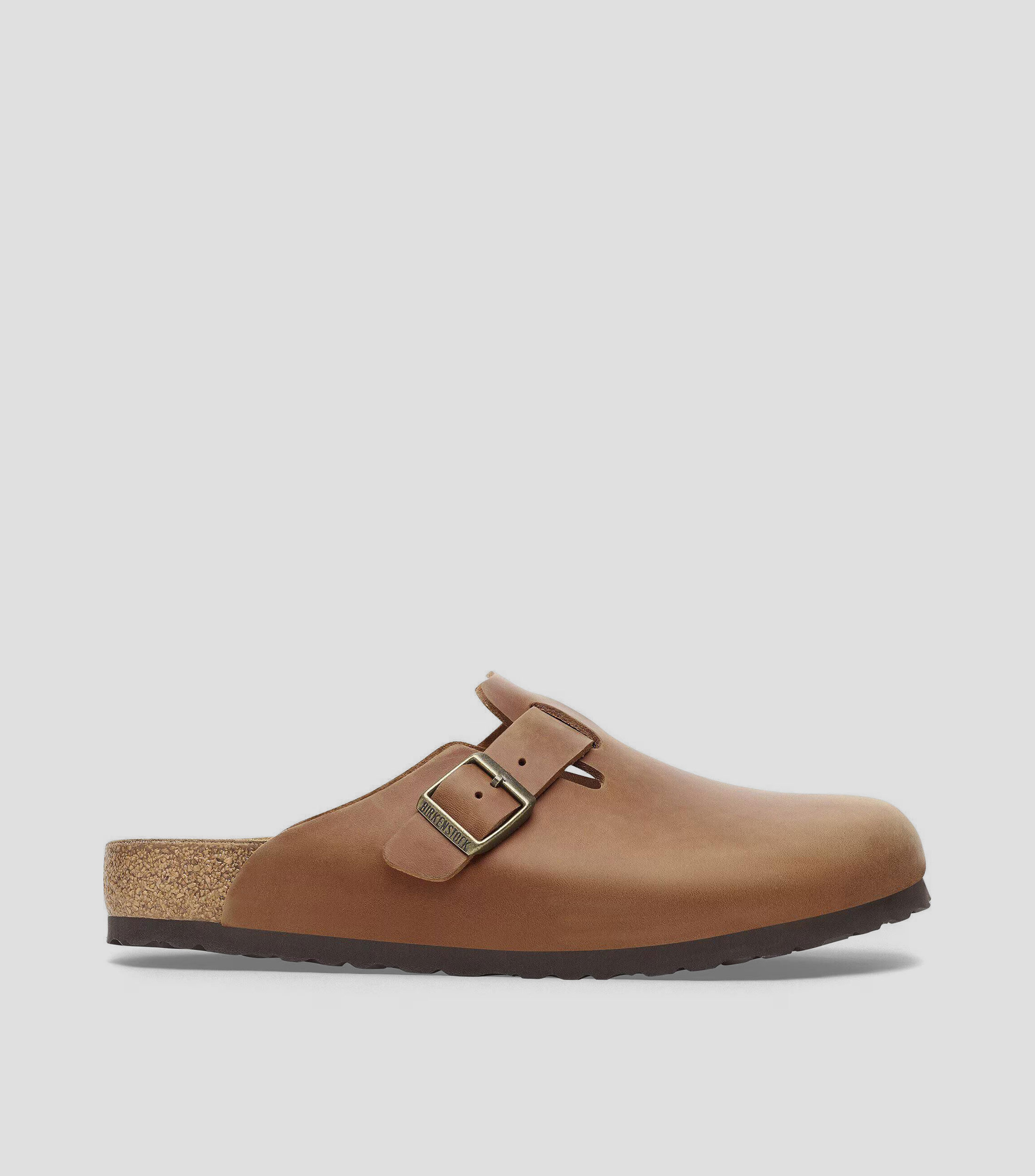 Zuecos casuales en piel Hombre