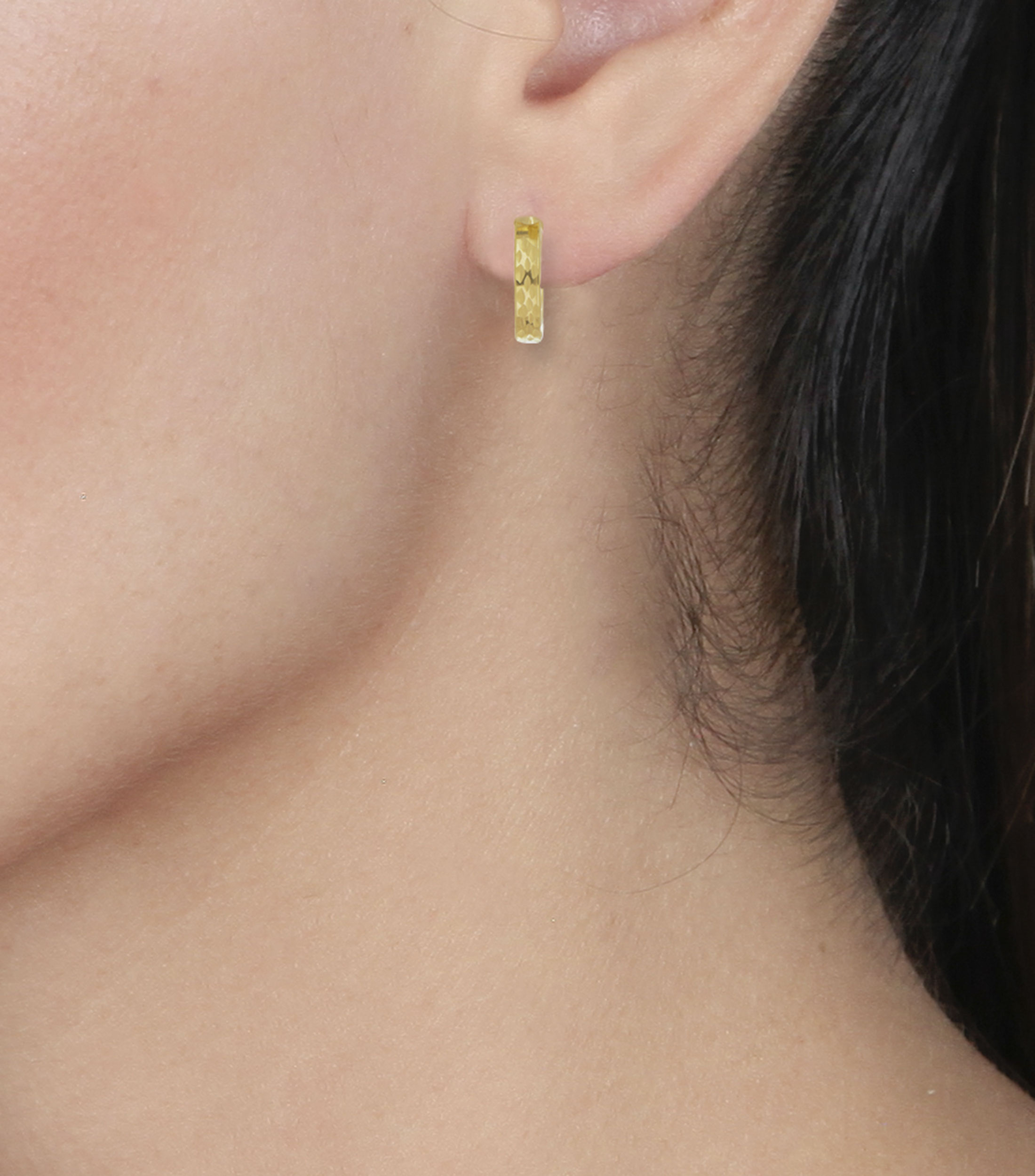 Arracadas en Oro amarillo de 14 Kilates Mujer