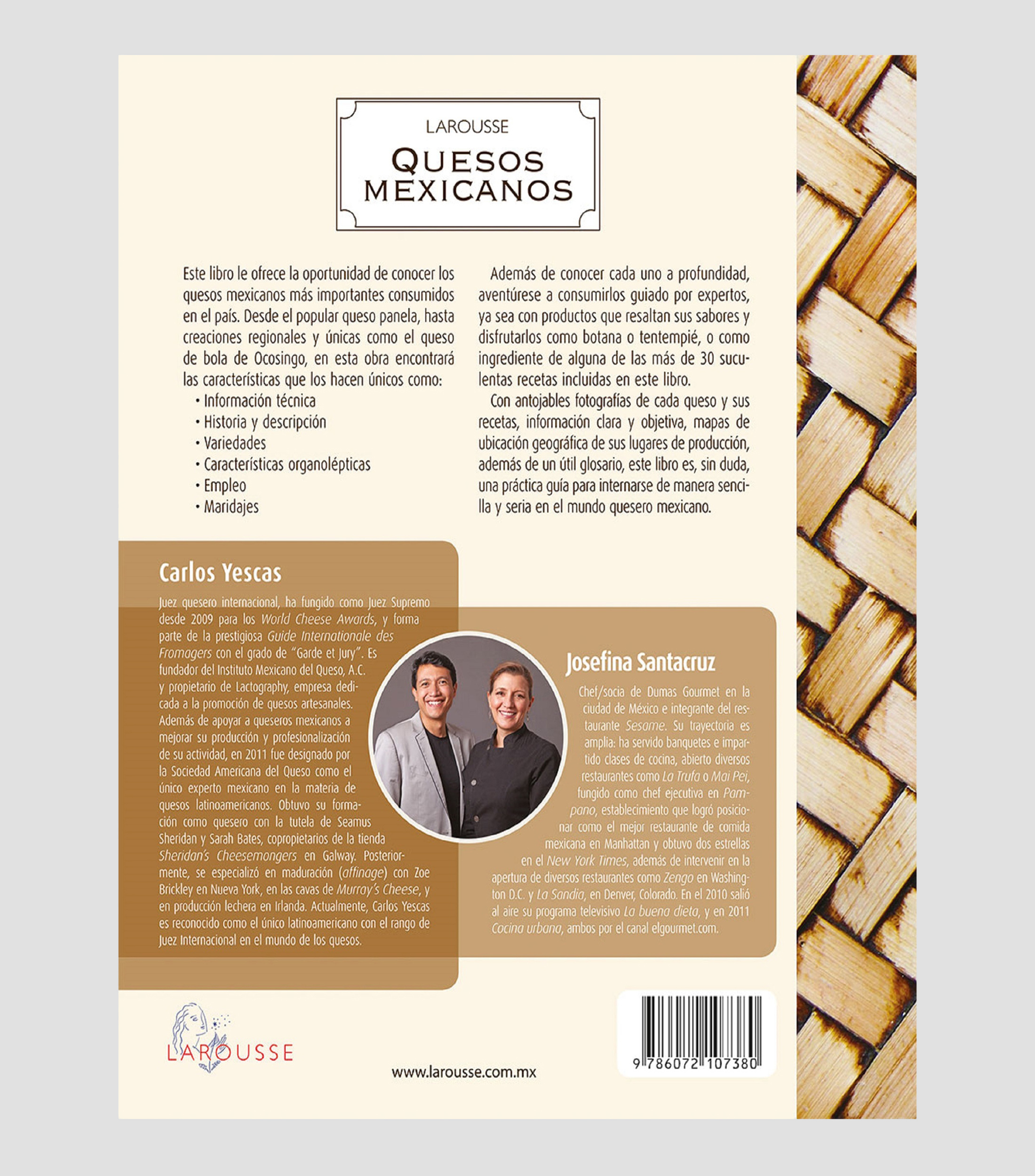 Arte Y RecreaciónQuesos Mexicanos, Carlos Yescas, Josefina Santacruz