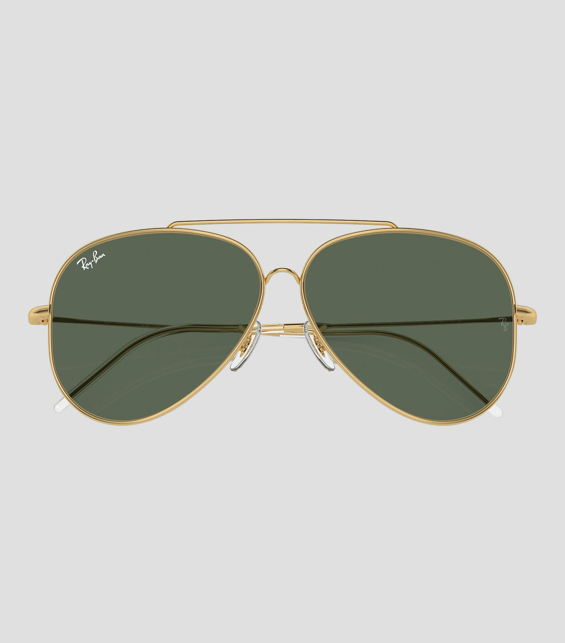 Lentes de sol Aviador Reverse Dorados Unisex