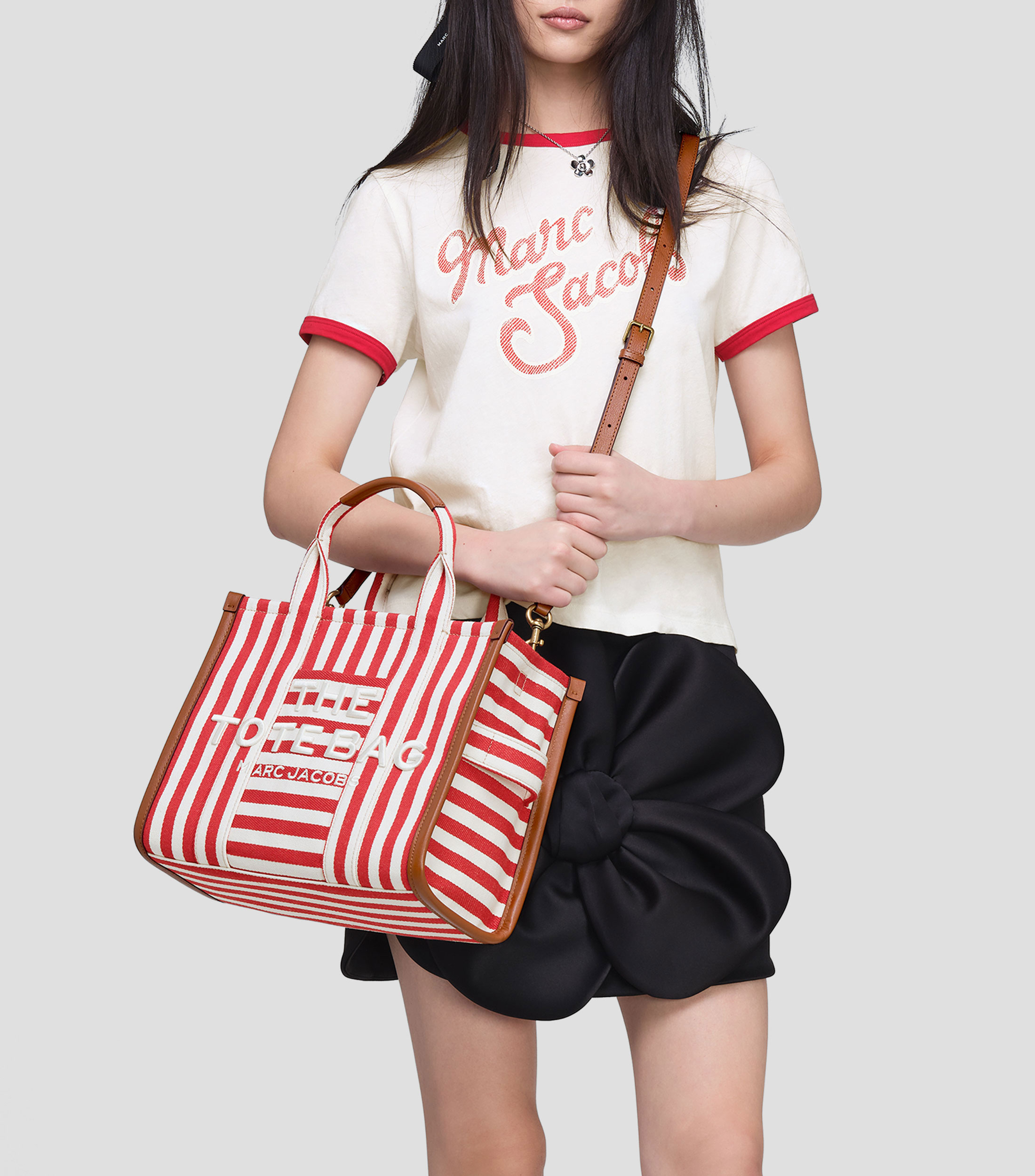 Bolsa The Tote Bag rayas Mujer