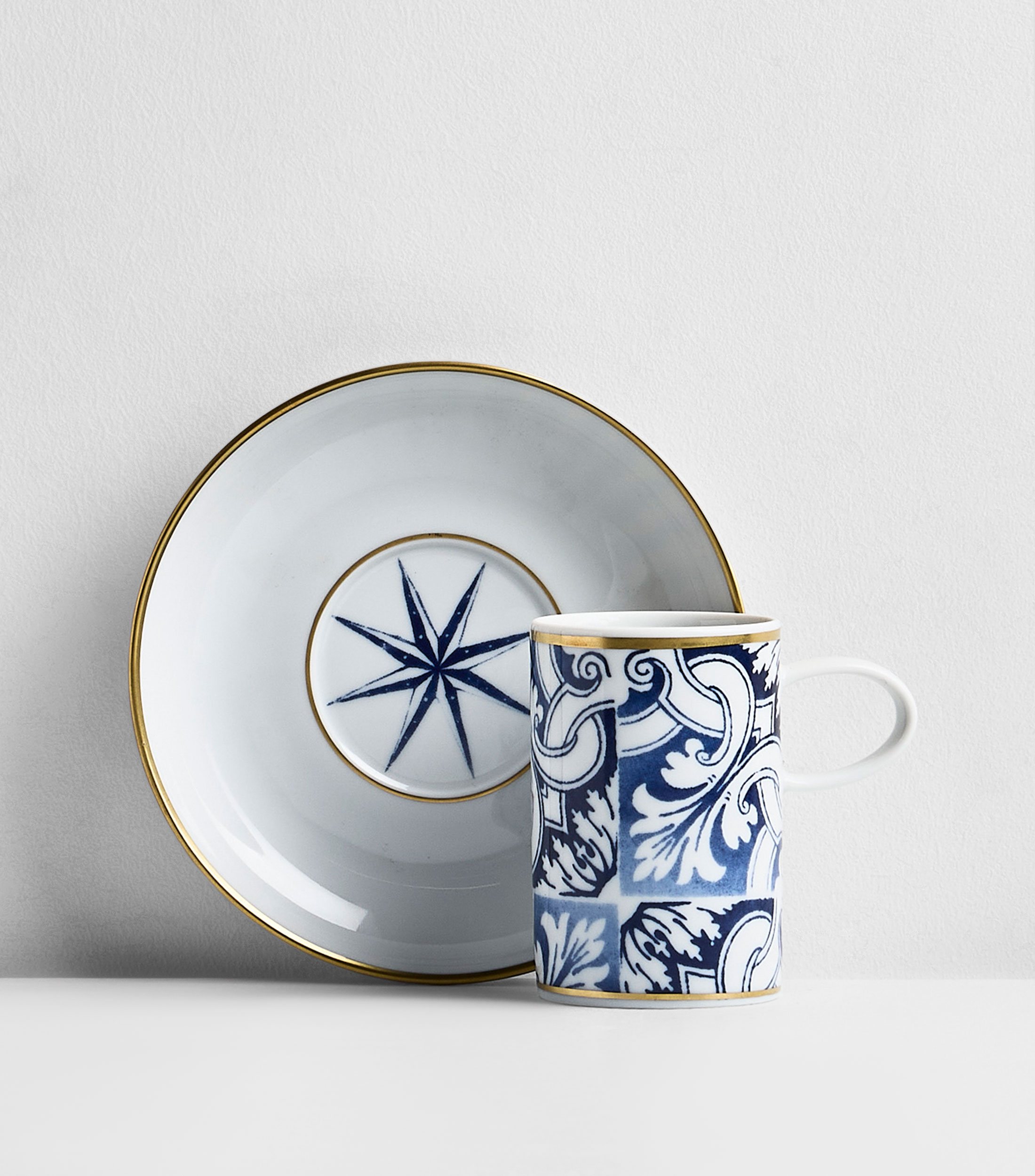 Taza con plato Transatlántica