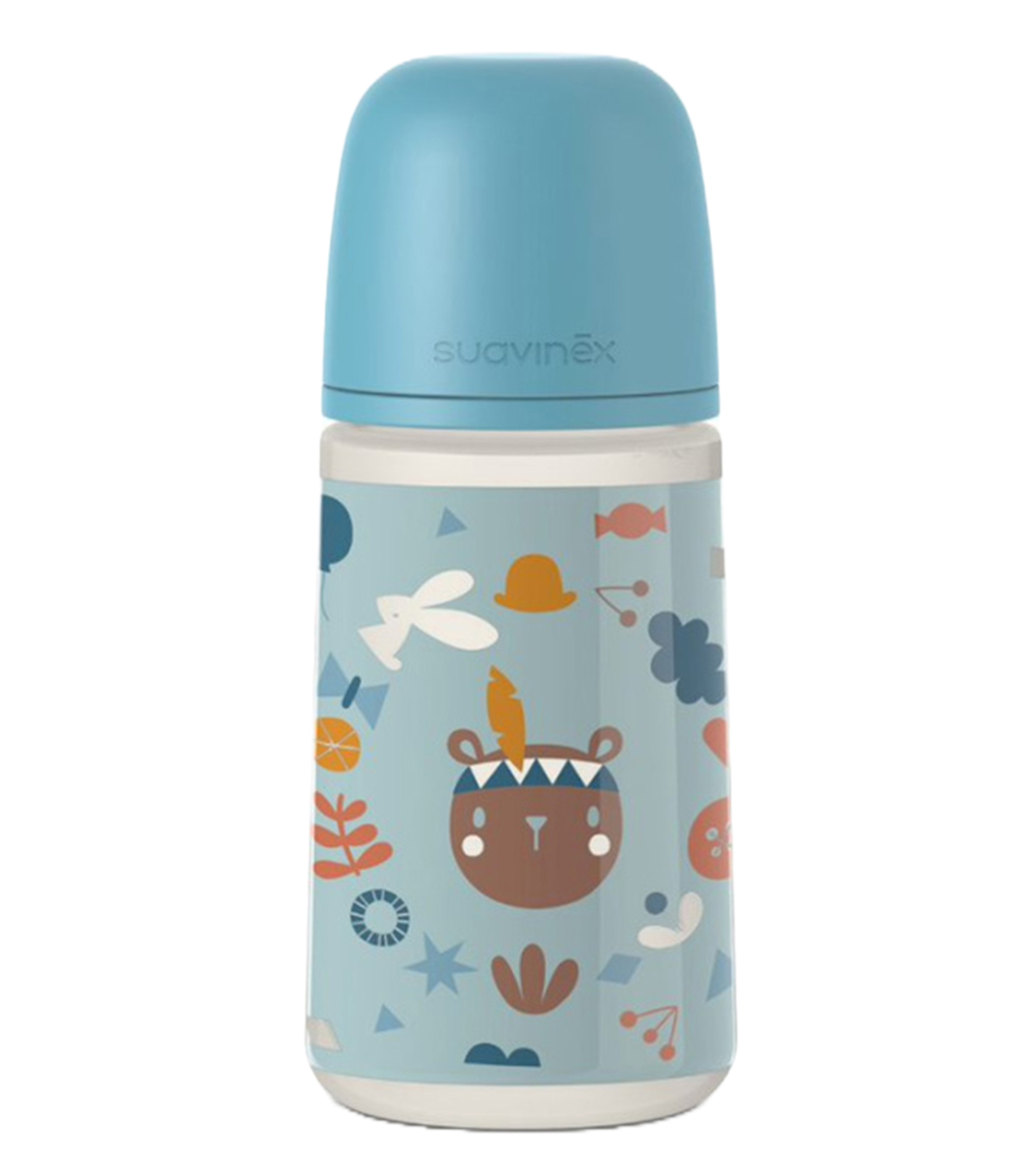 Biberon con tetina fisiologica SX Pro Forest de 270 ml
