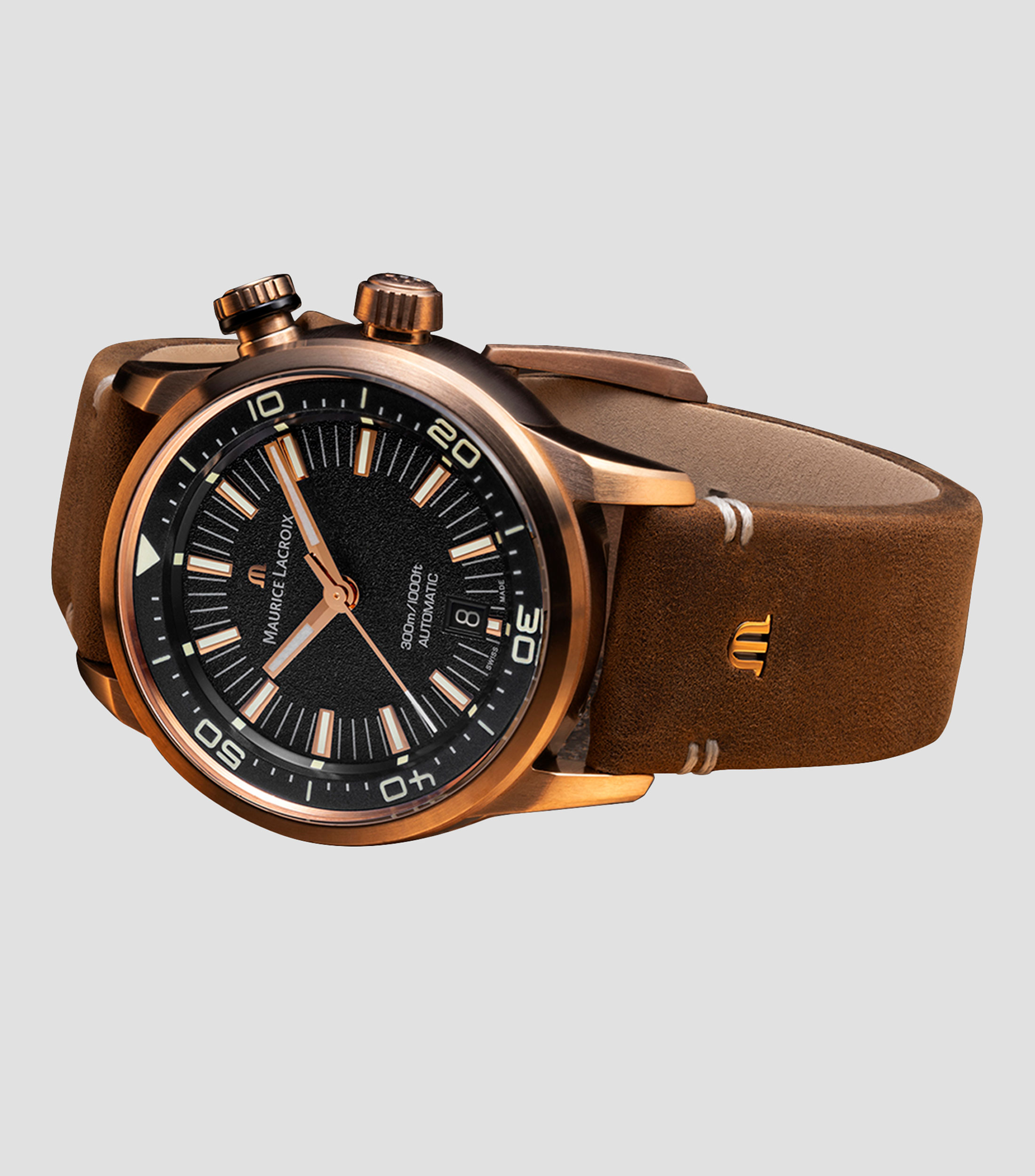 Reloj para Hombre Pontos S Diver 2025 Casual Bronce
