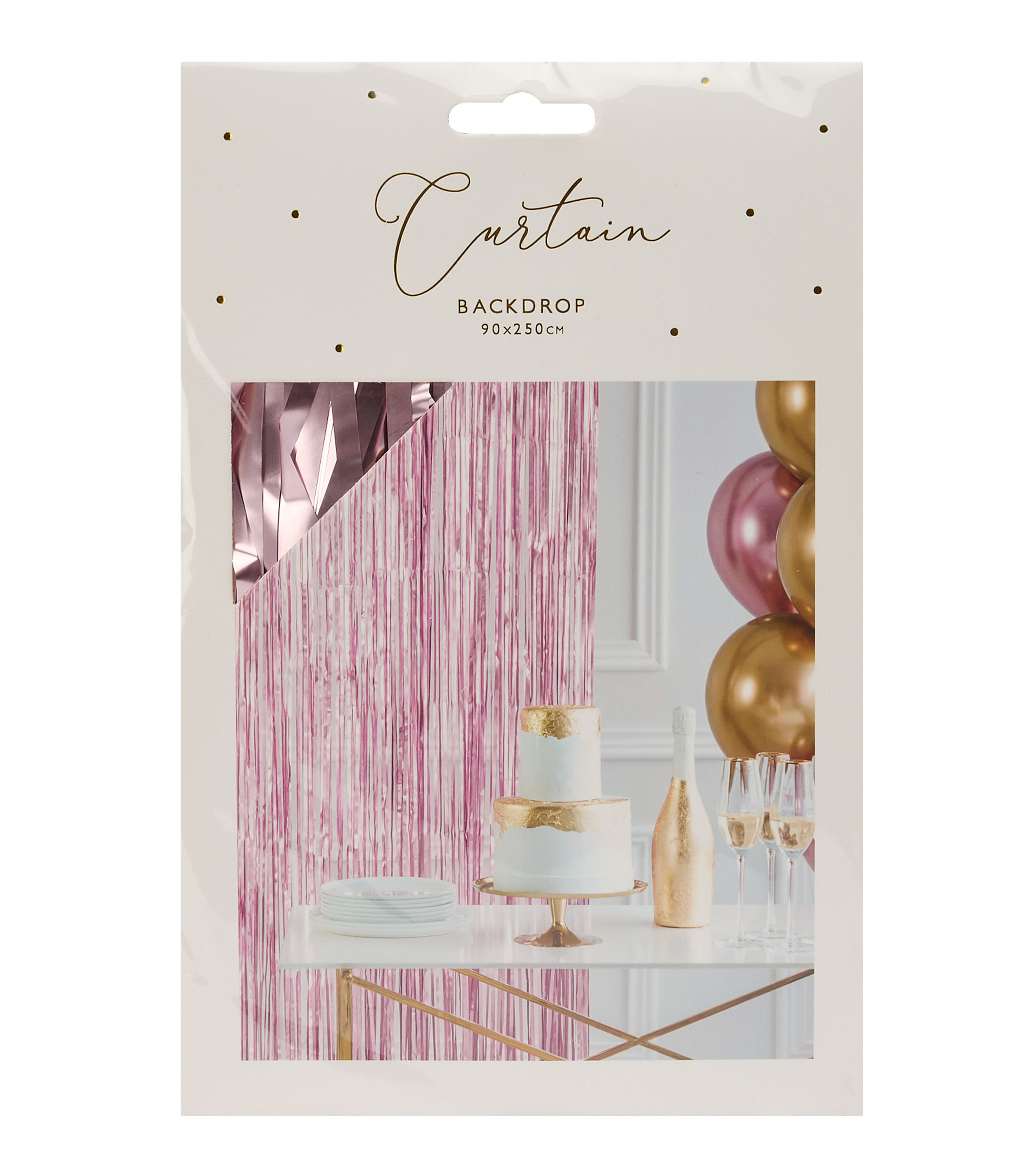 Cortina de tiras para fiesta - lila