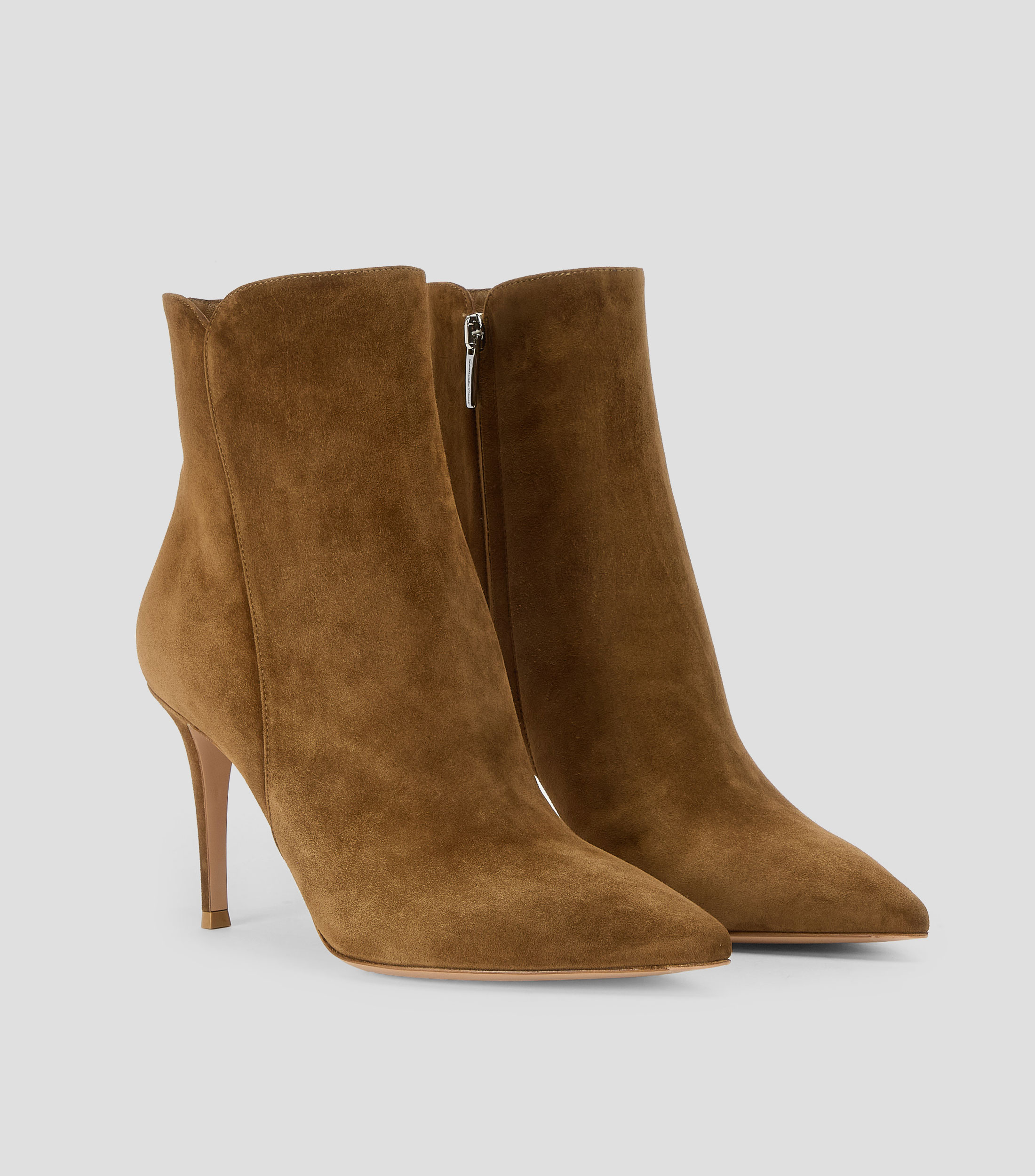 Botines con tacón alto de aguja Mujer