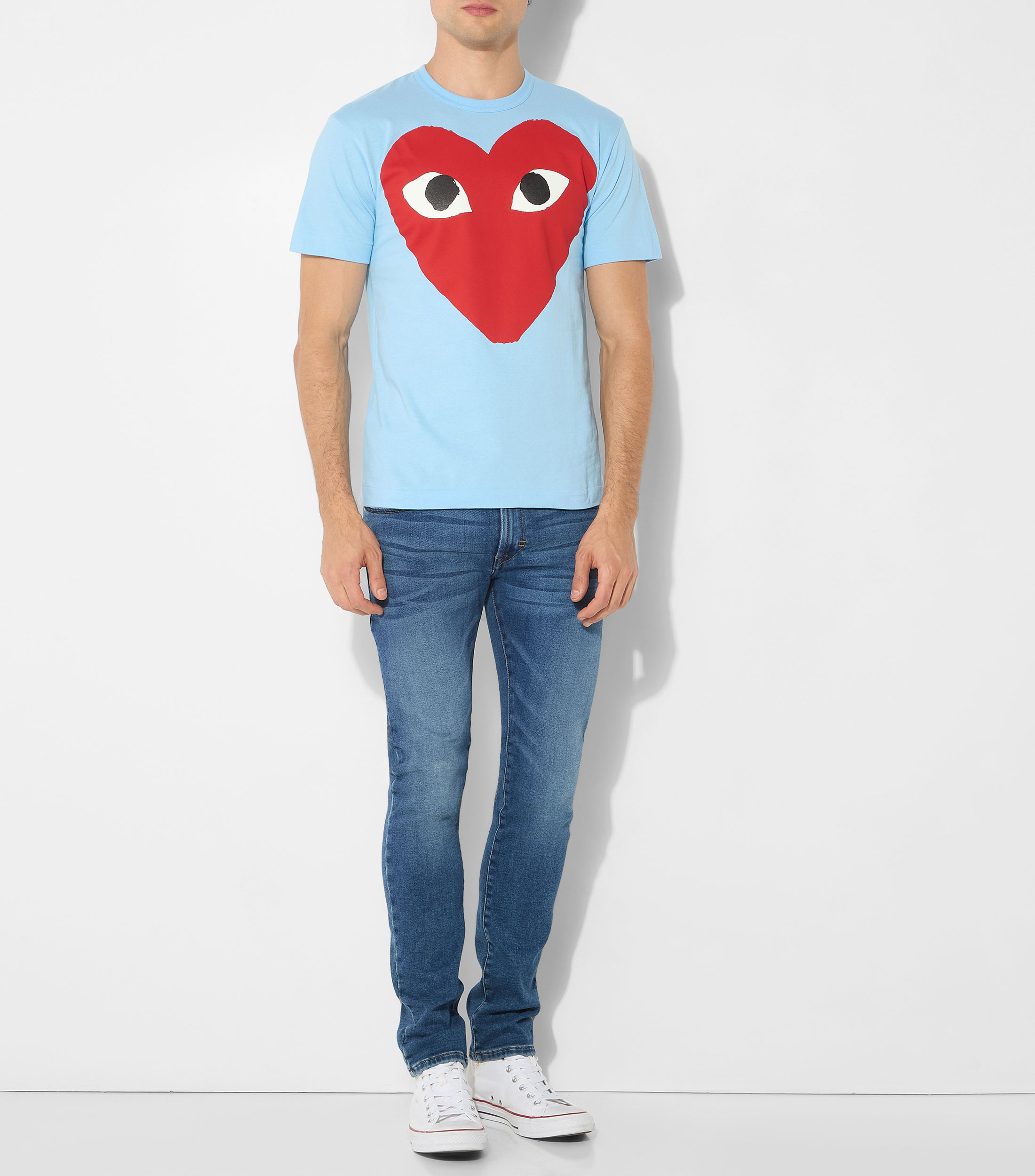 Playera cuello redondo manga corta Hombre