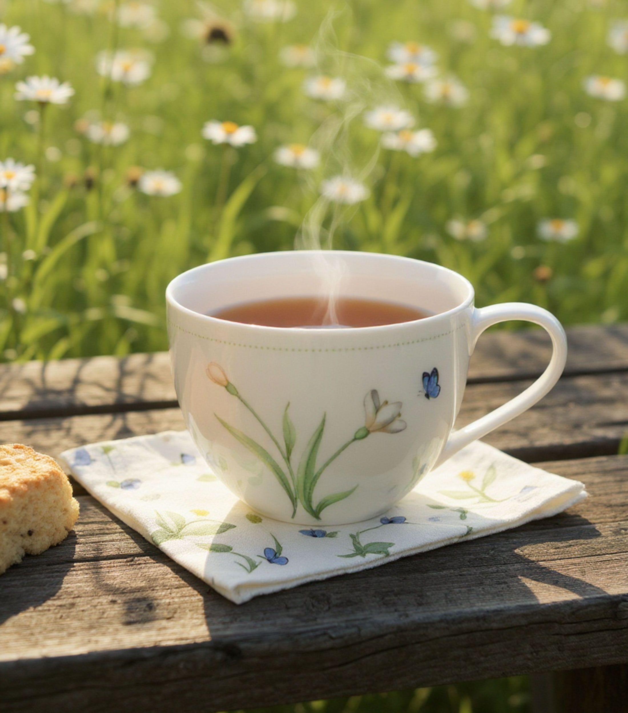 Taza para Café Colourful Spring blanca