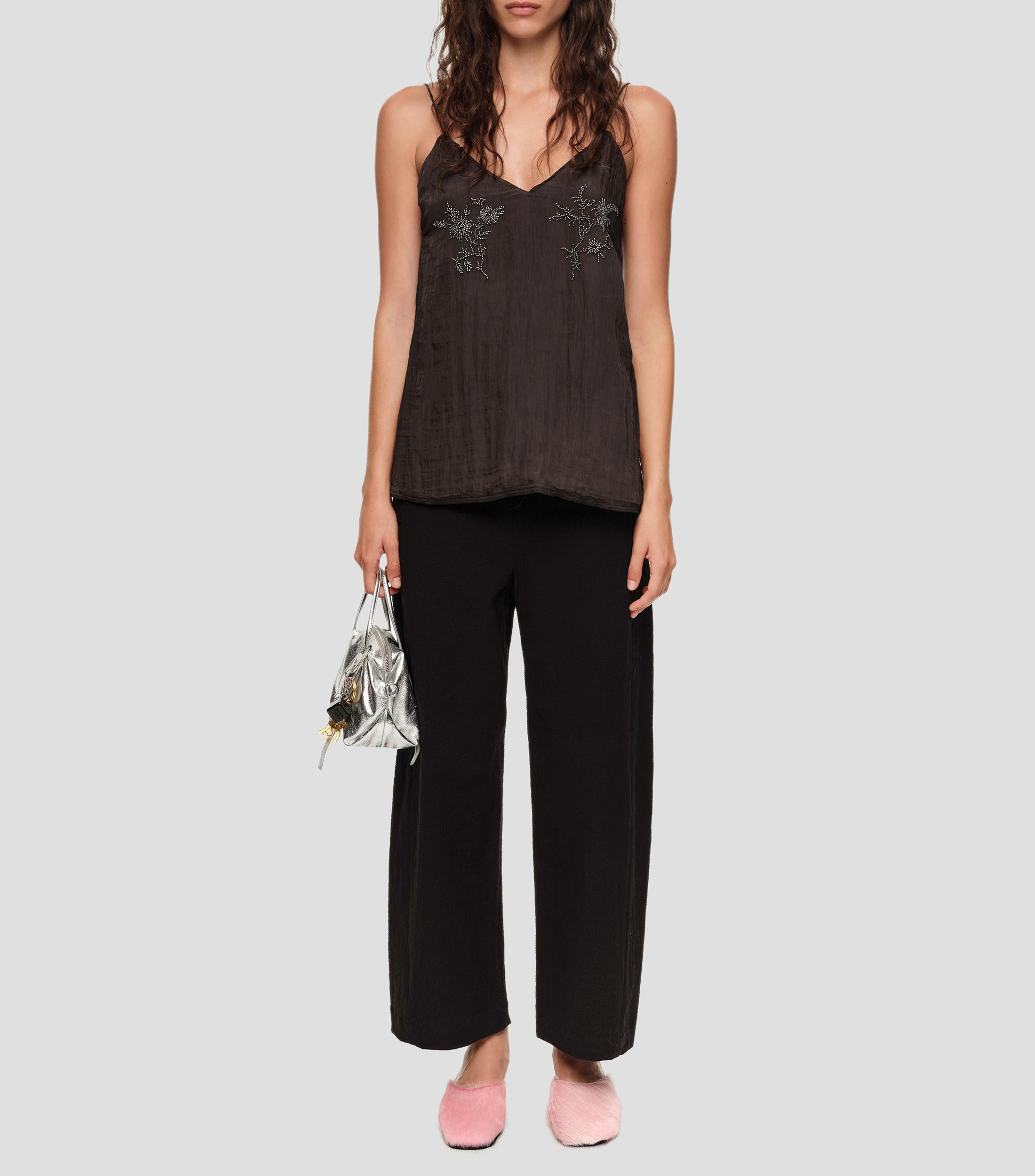Pantalón barrel Mujer