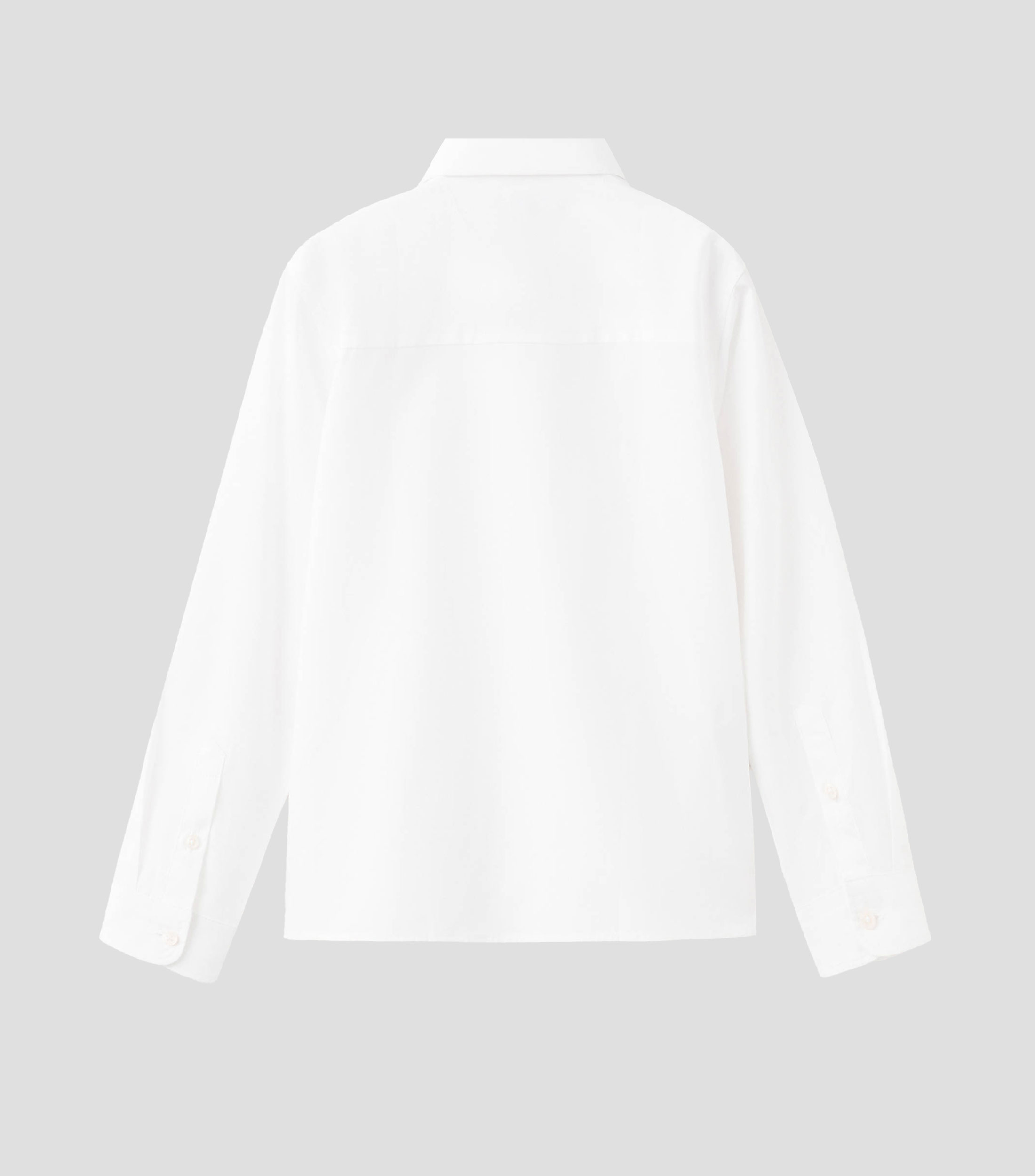 Camisa lisa manga larga Niño