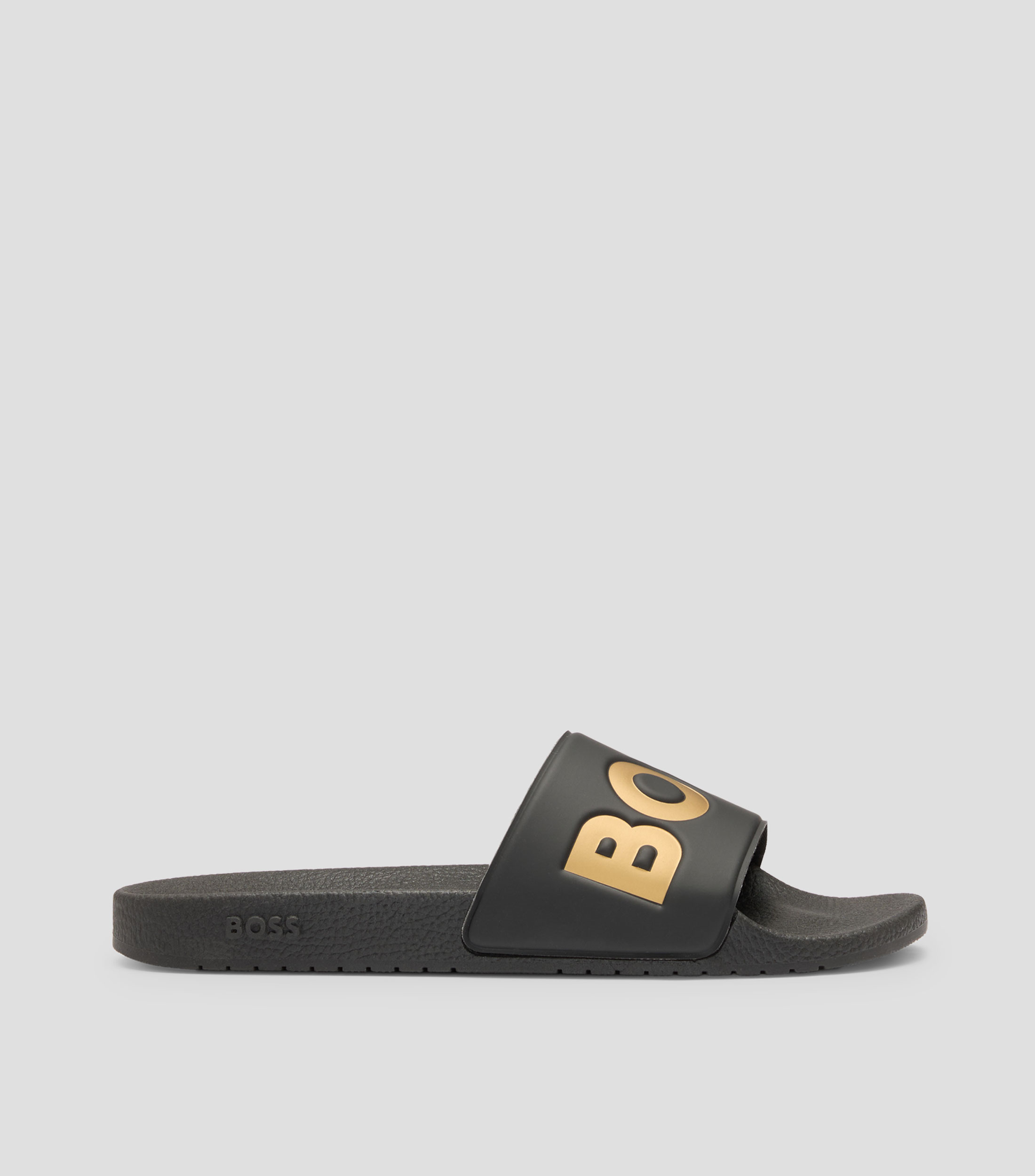 Sandalias fabricadas en Italia con detalle de logotipo grande Hombre