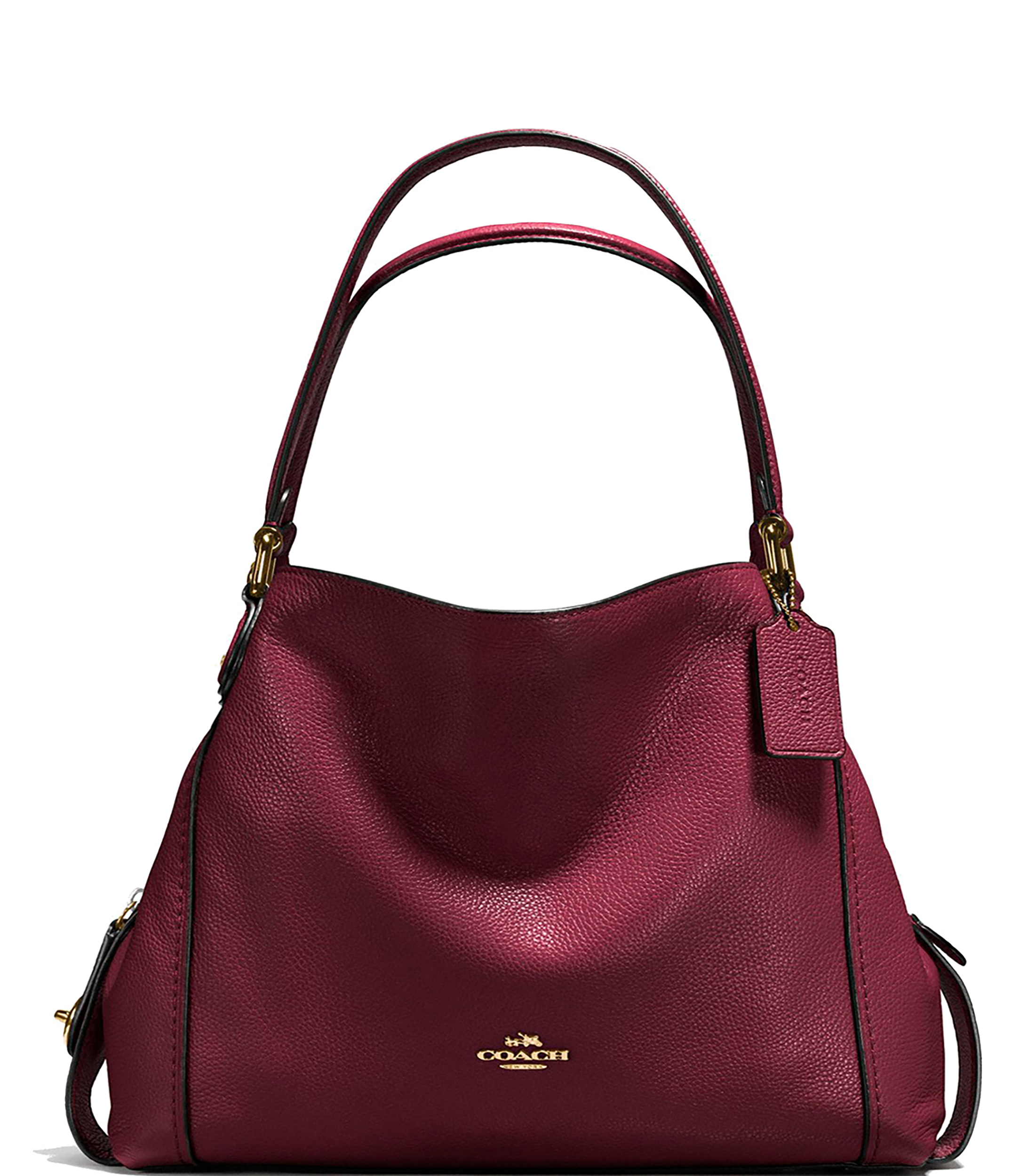 bolsa coach color vino