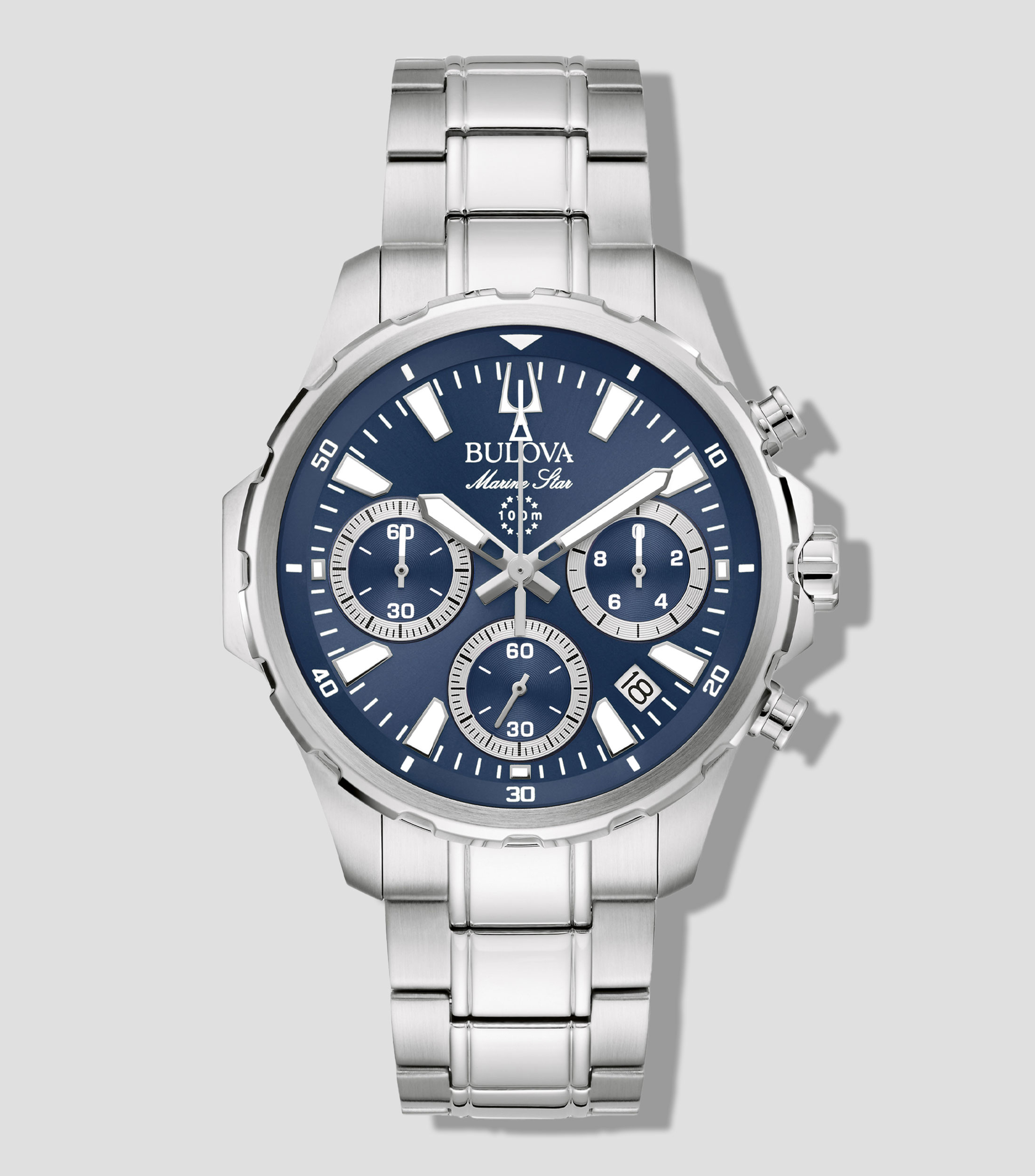 Reloj para Hombre Marine Star Deportivo Plateado