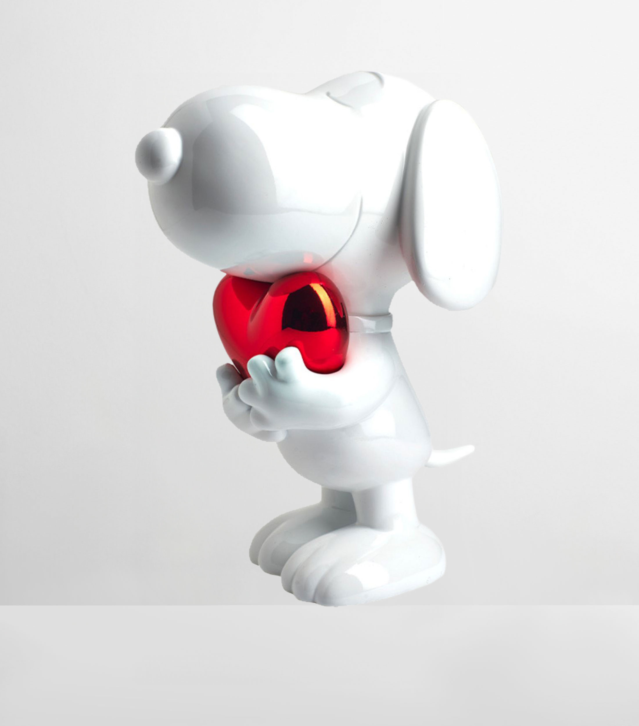 Figura Snoopy Heart - LD Studio en resina