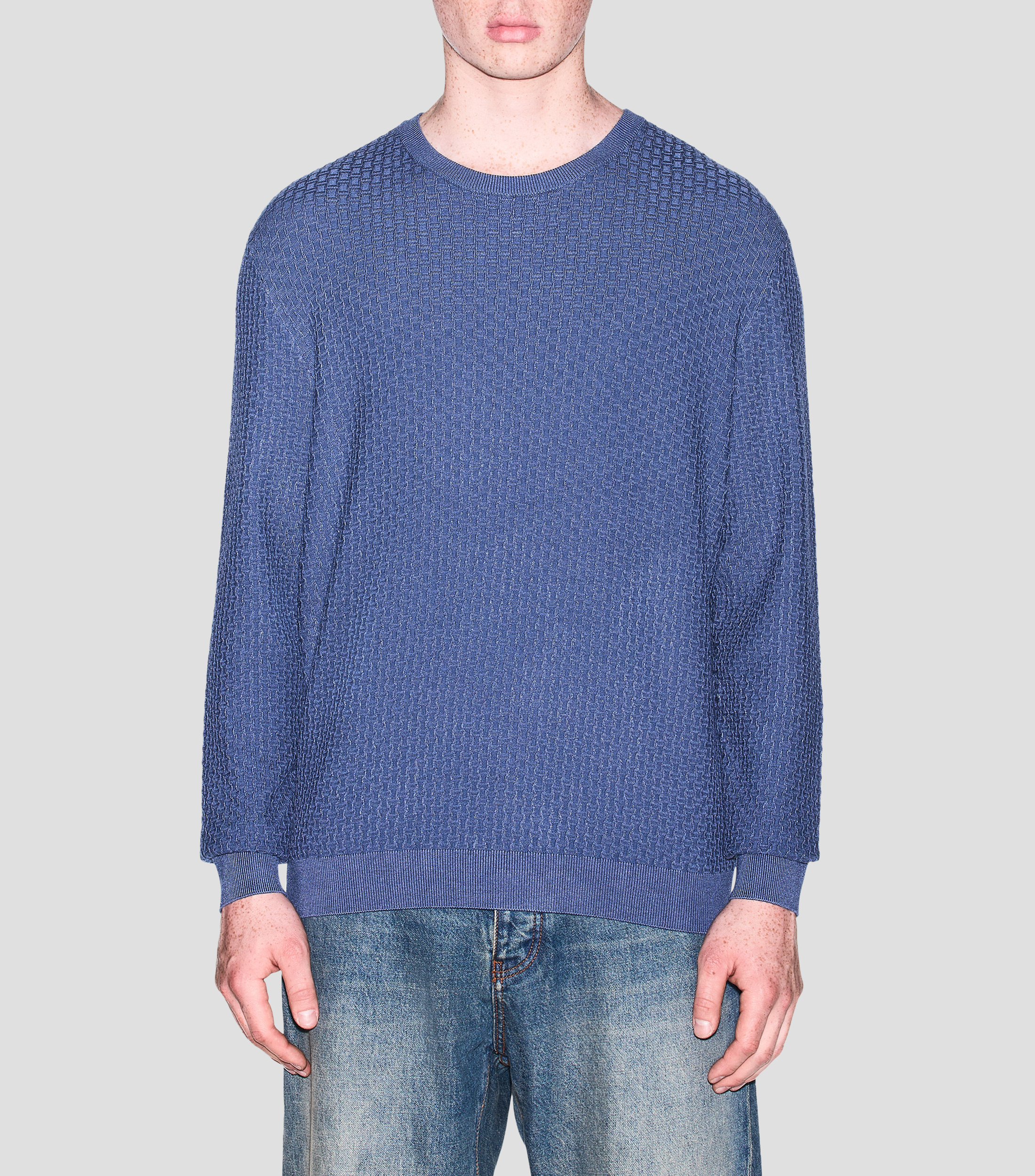 Suéter cuello redondo Hombre