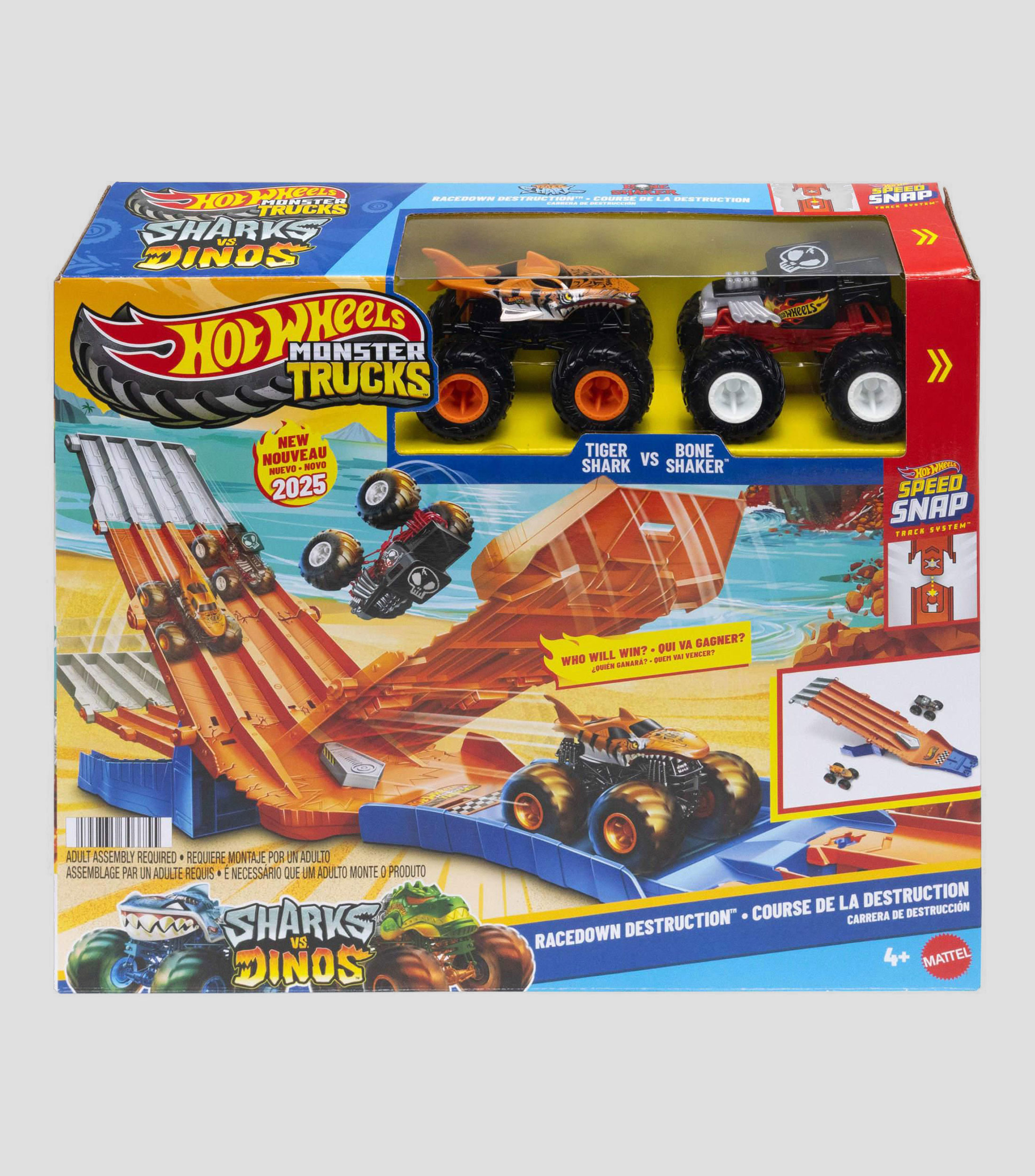 Pista Carrera de Destrucción Monster Trucks