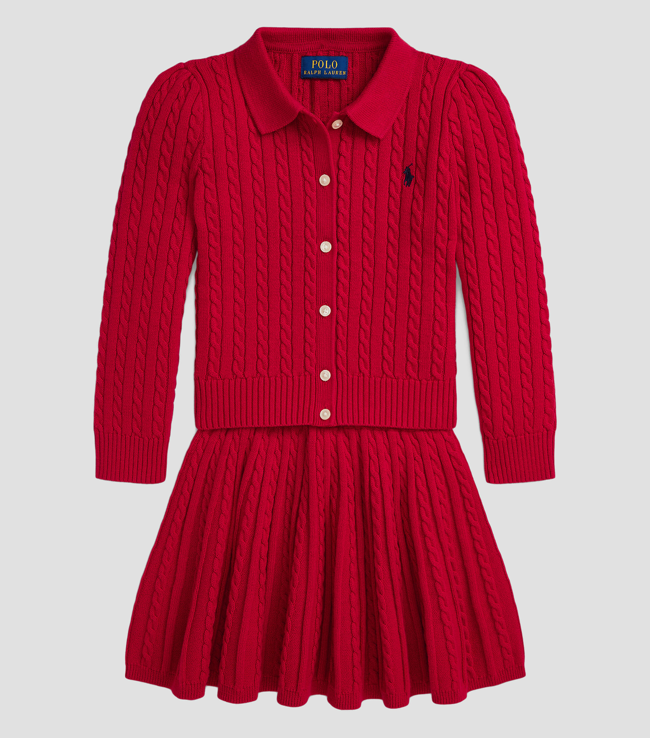 Conjunto Cardigan y Falda Nina