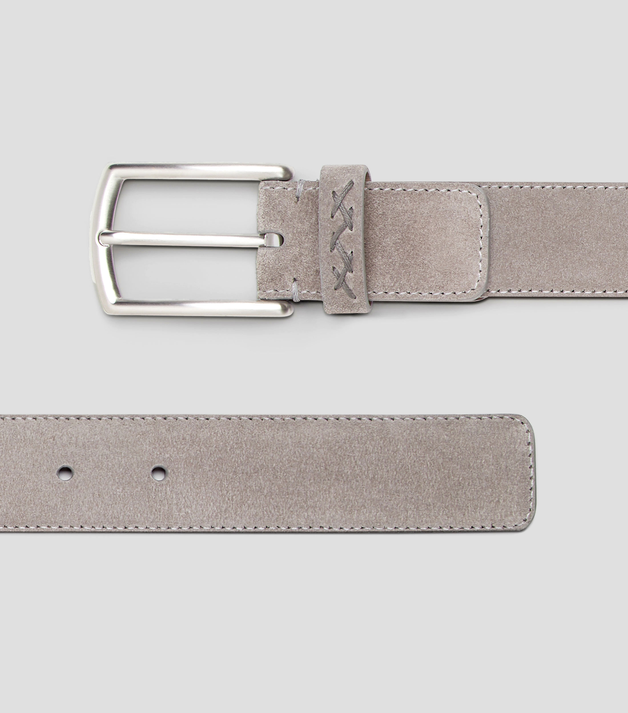Cinturón Gris Hombre