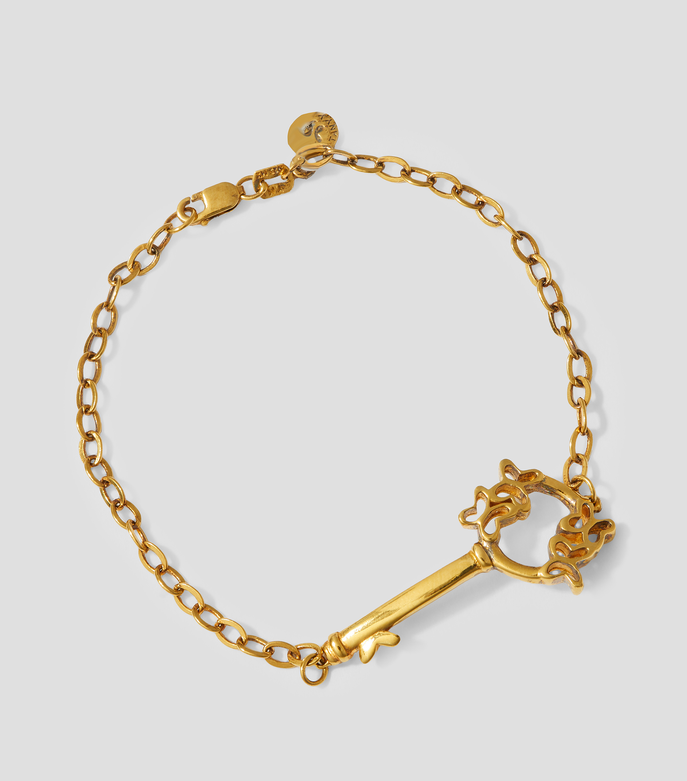 Pulsera en plata .925 Llave Libertad Mujer