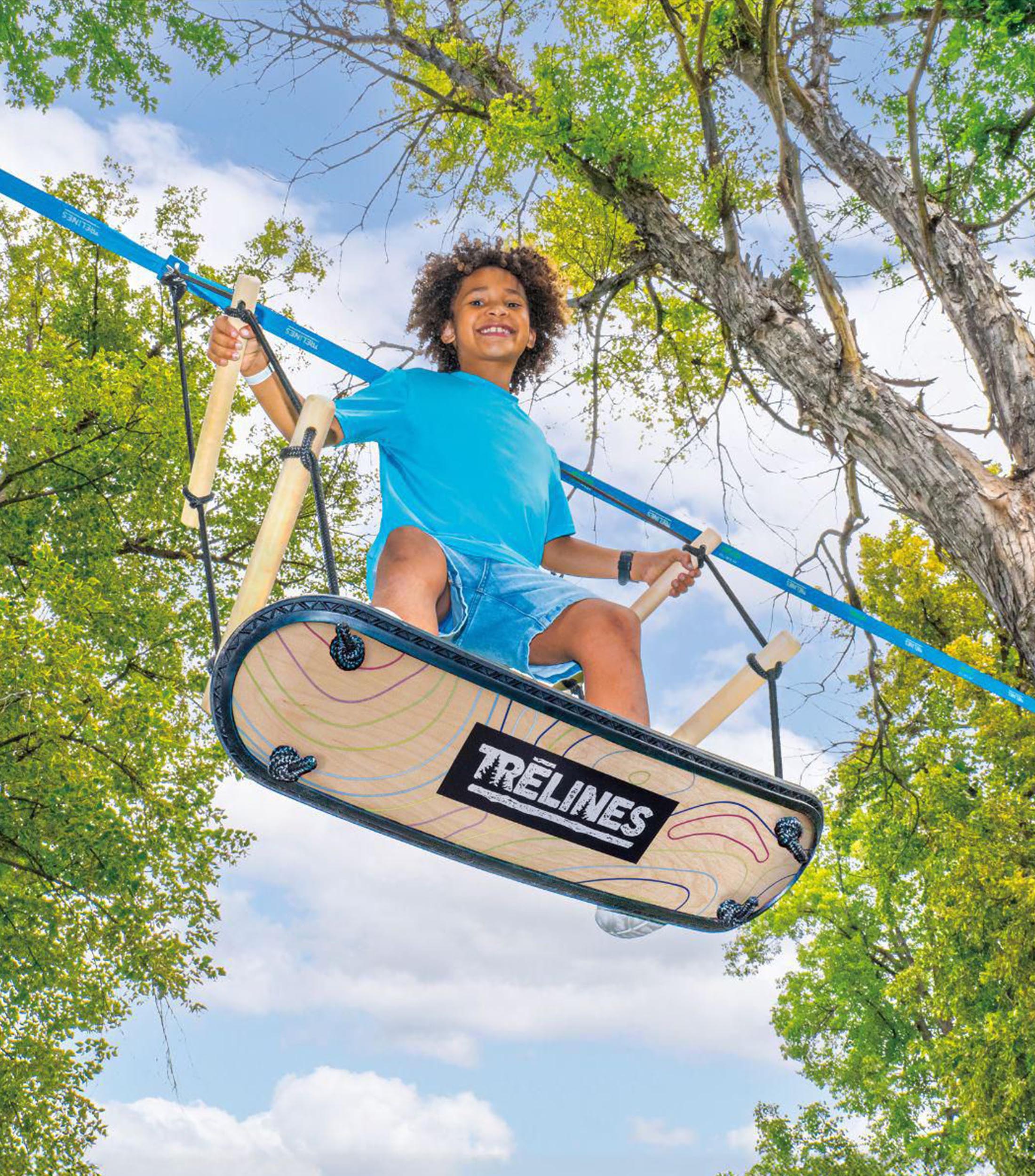 Columpio con Tabla de Balanceo Treboard