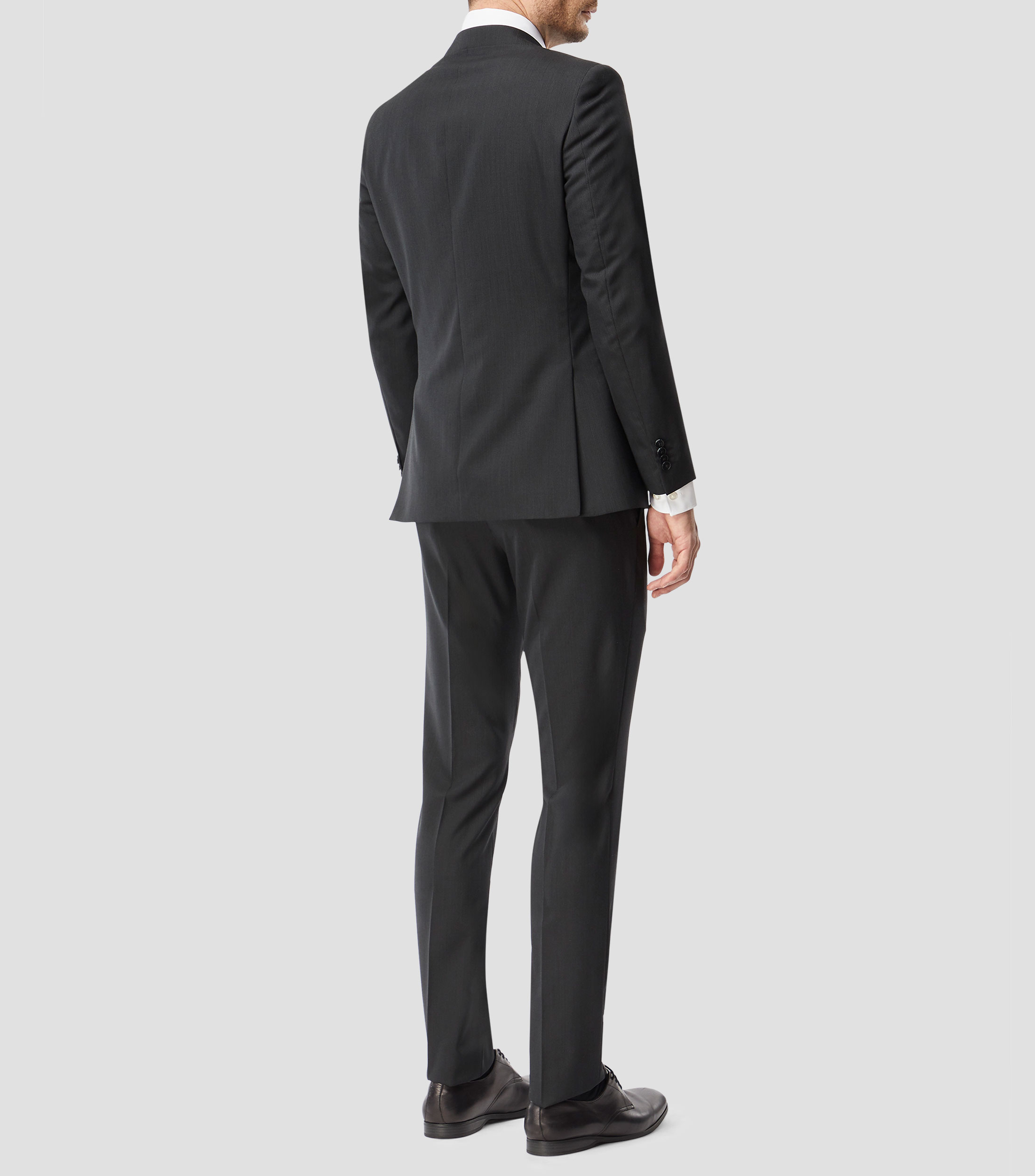 Traje de corte regular con rayas Hombre