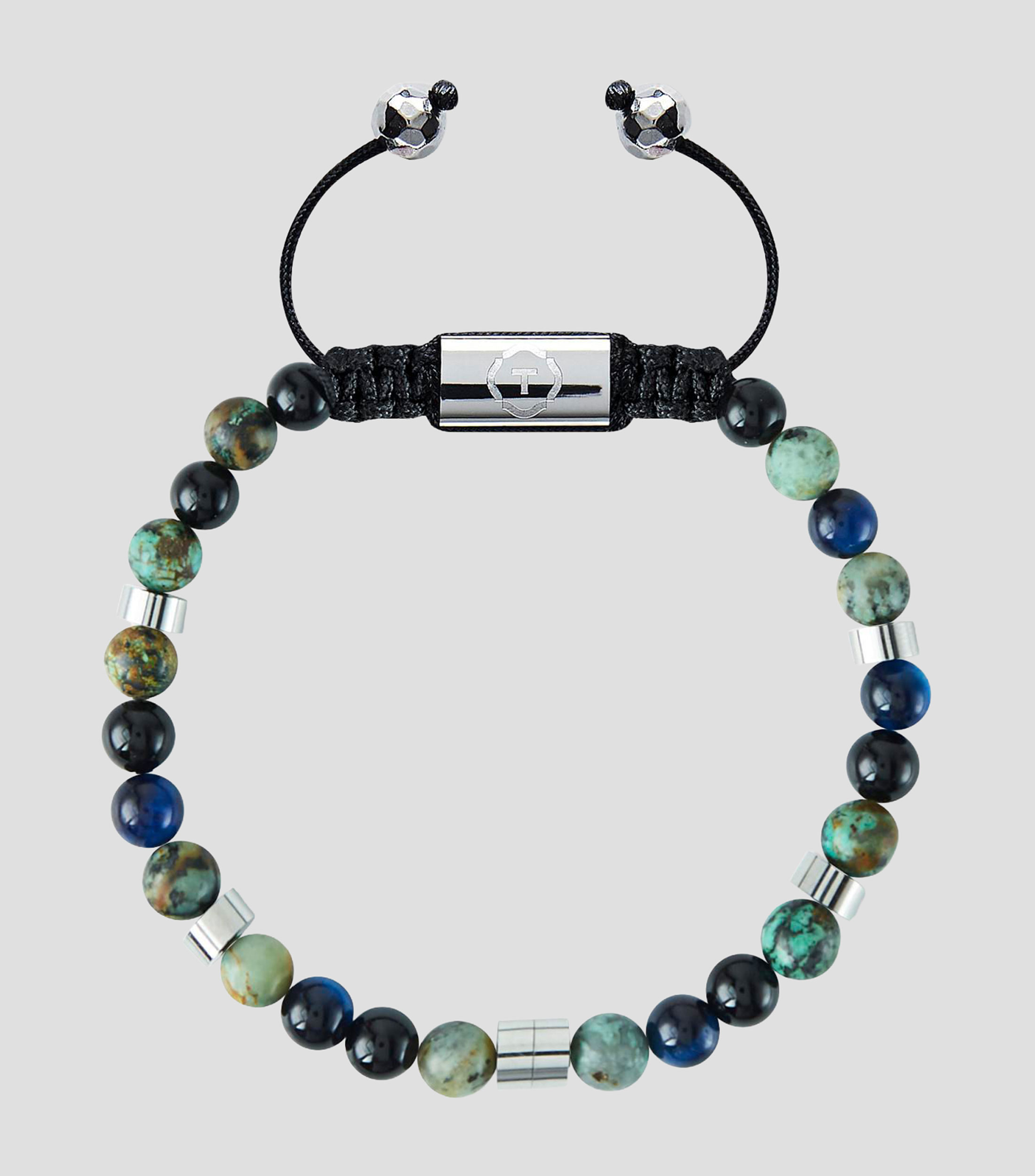Pulsera ajustable con piedras Unisex