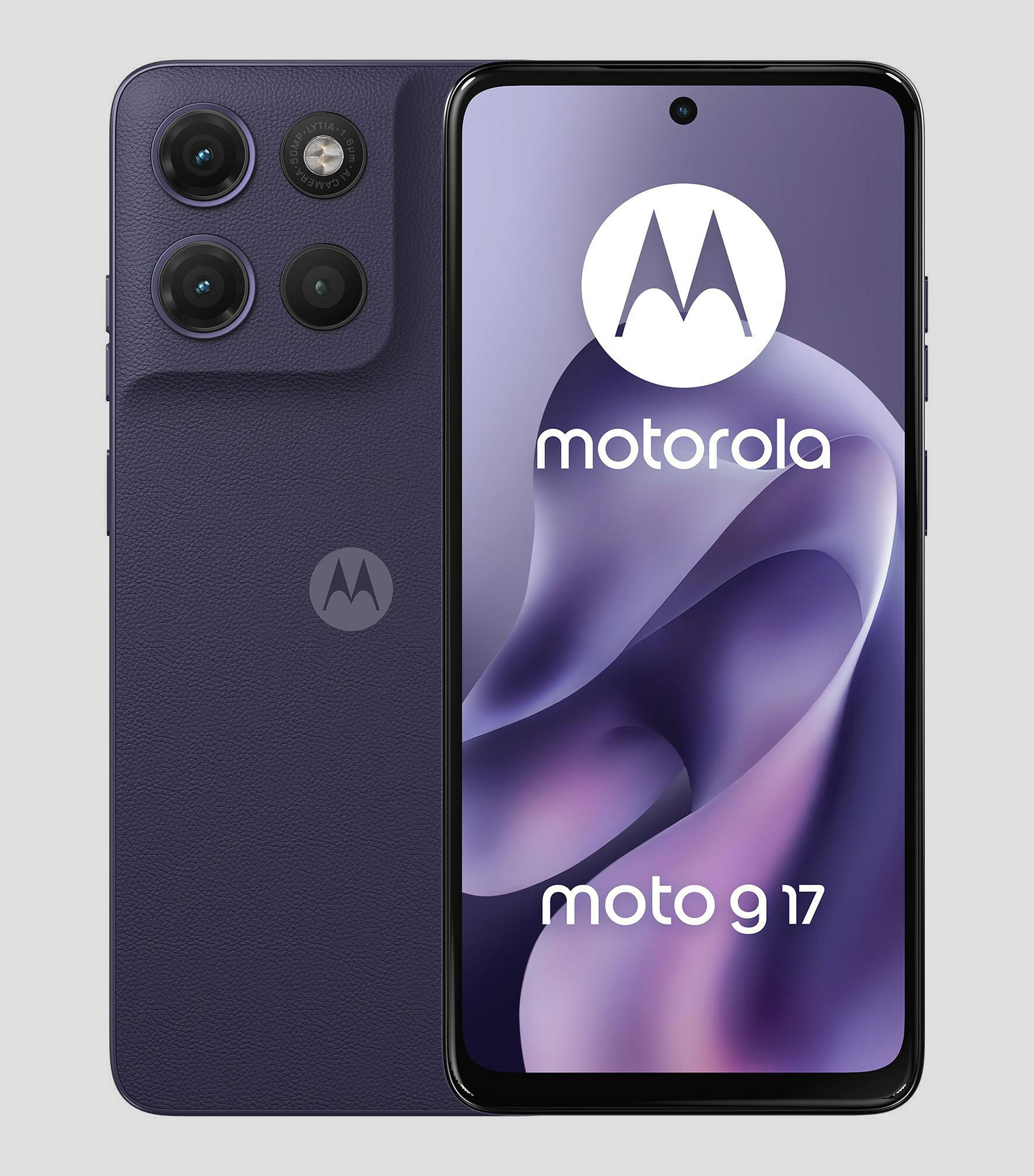 Celular Moto G17 256 GB RAM 4 GB Arándano Desbloqueado