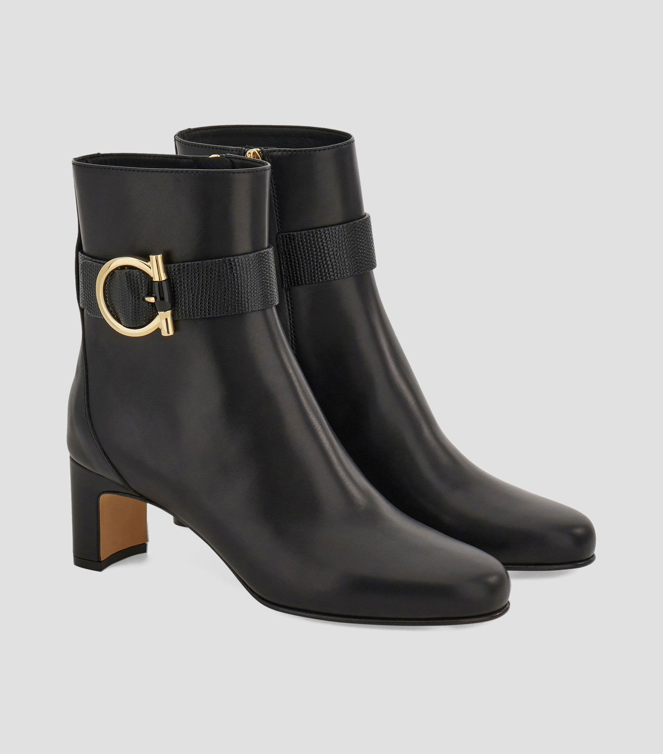 Botines adorno Gancini Mujer