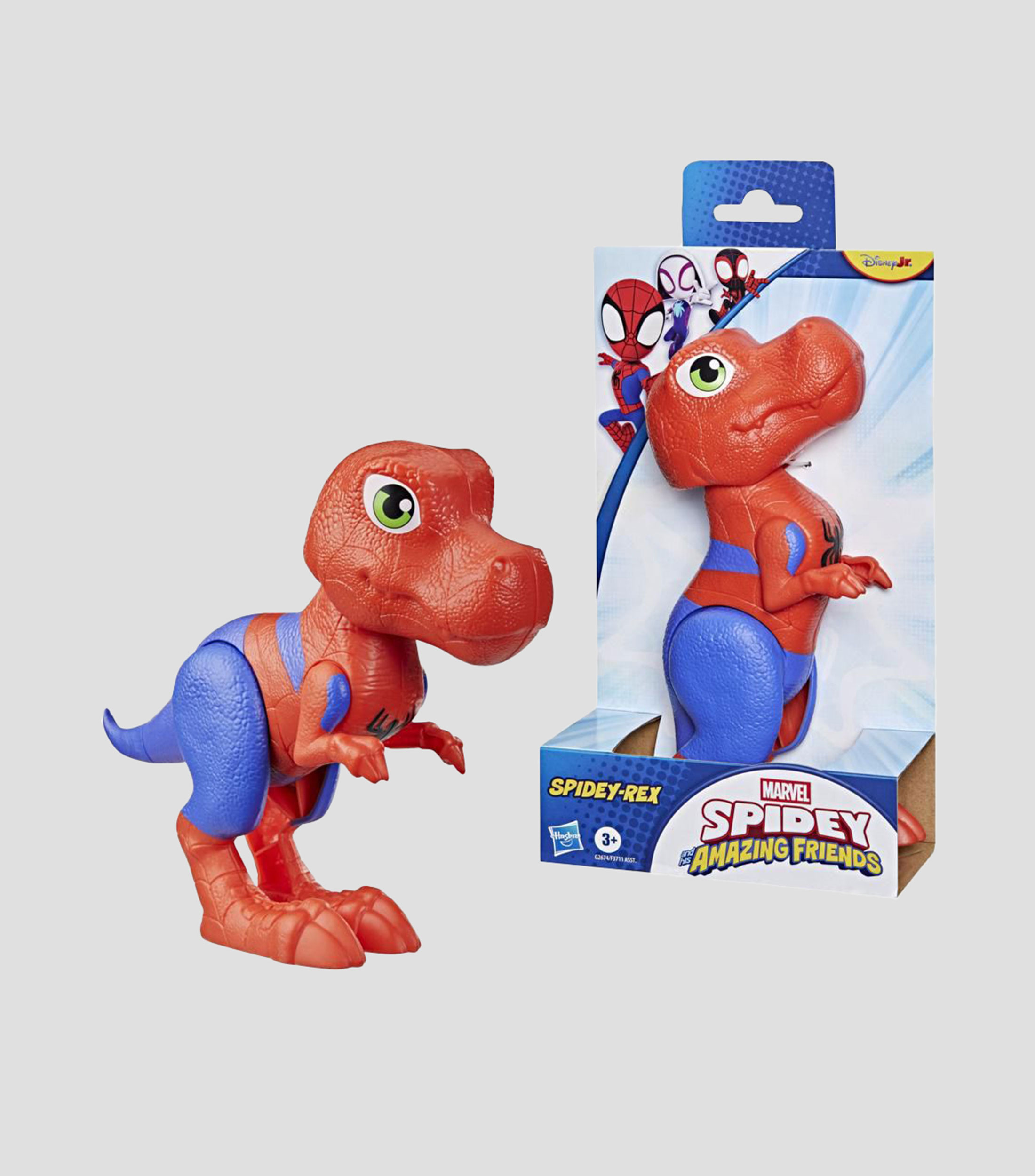 Figura de Acción Spidey-Rex, Marvel Spidey and his Amazing Friends