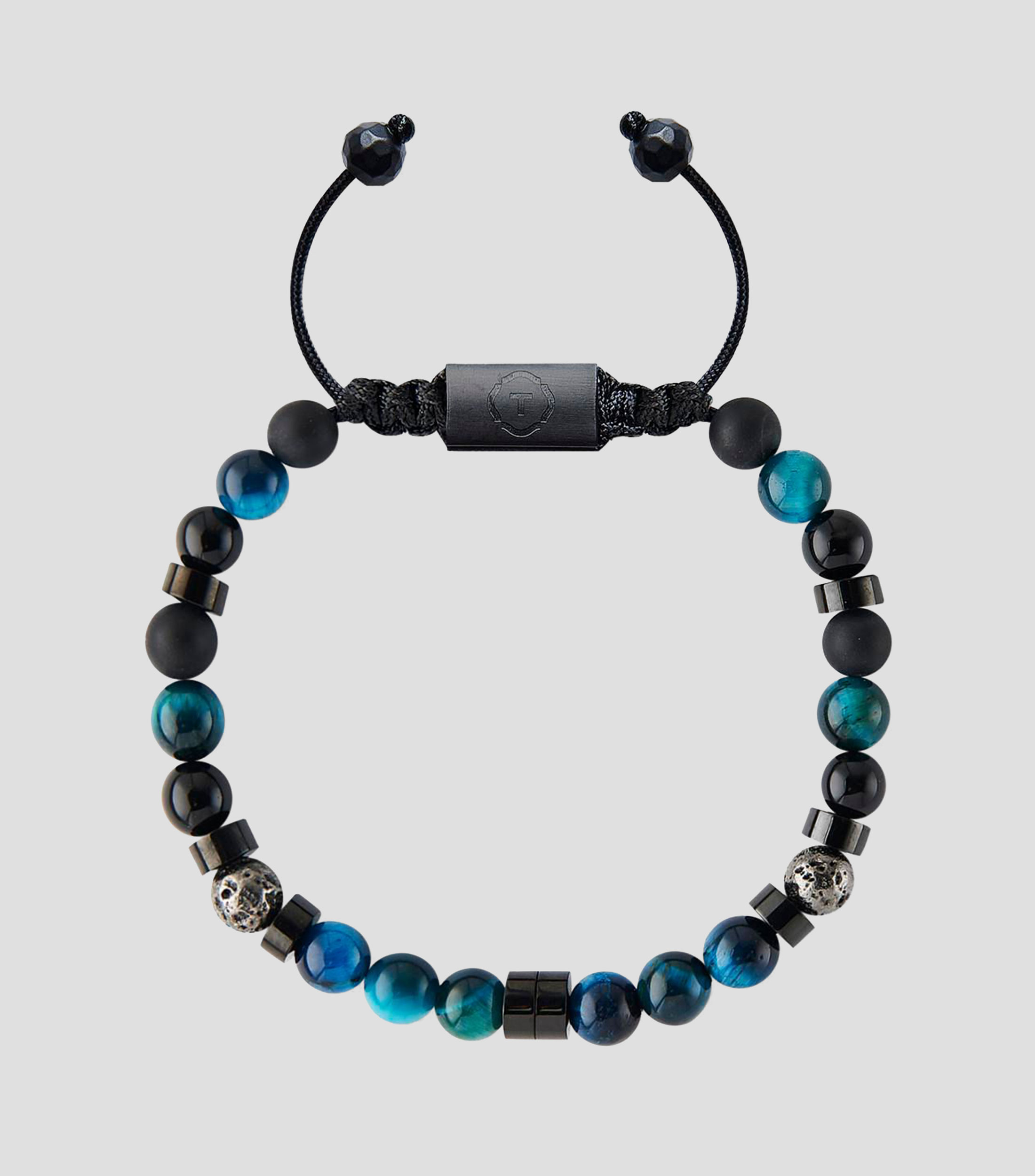 Pulsera ajustable con piedras Unisex