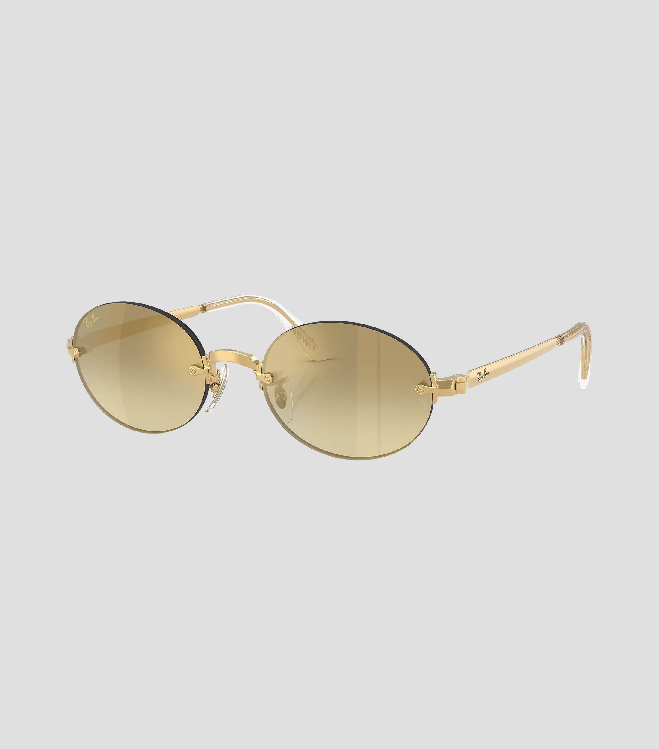 Lentes de Sol Ovalado Hombre