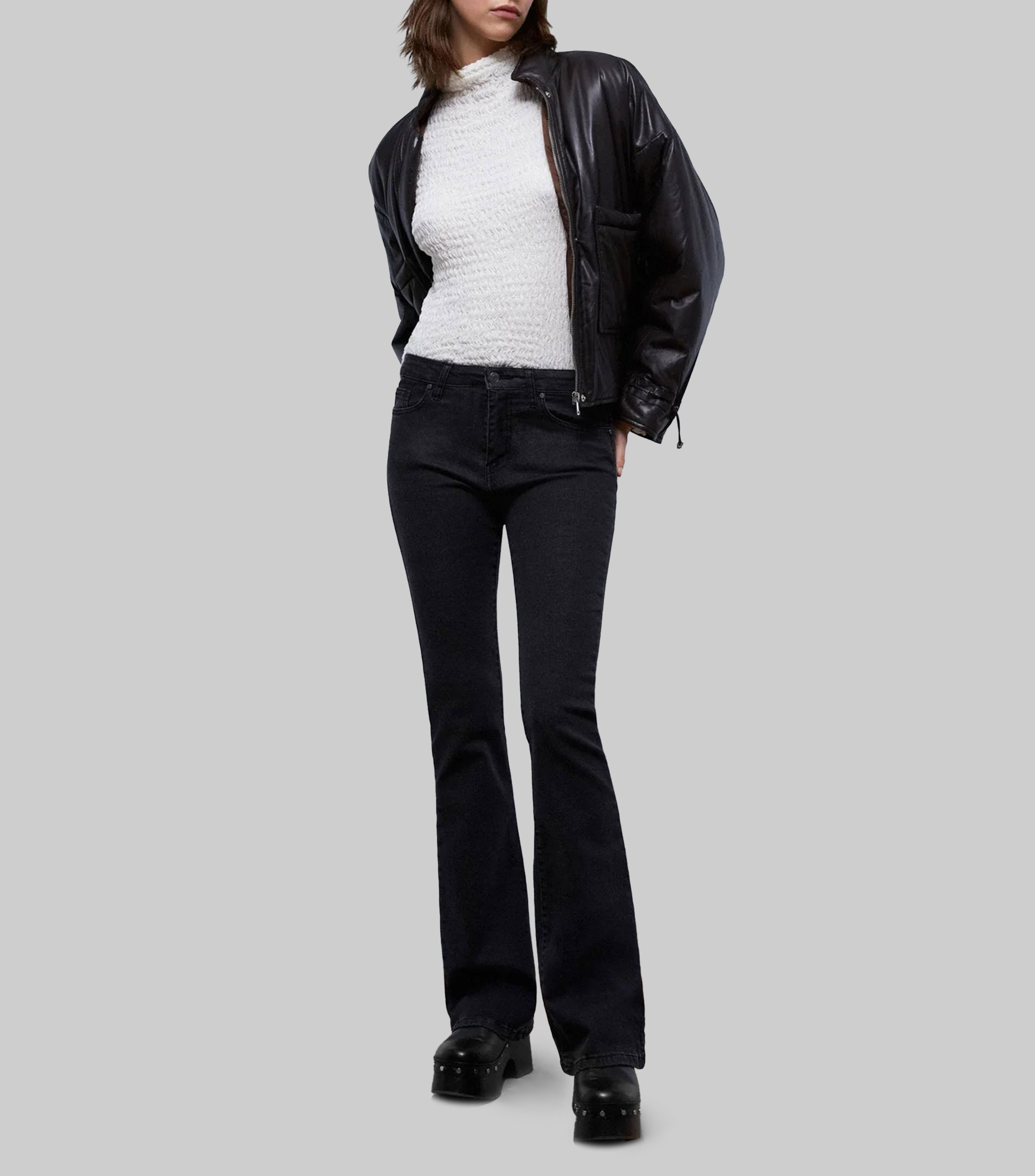 Jeans Acampanado Mujer