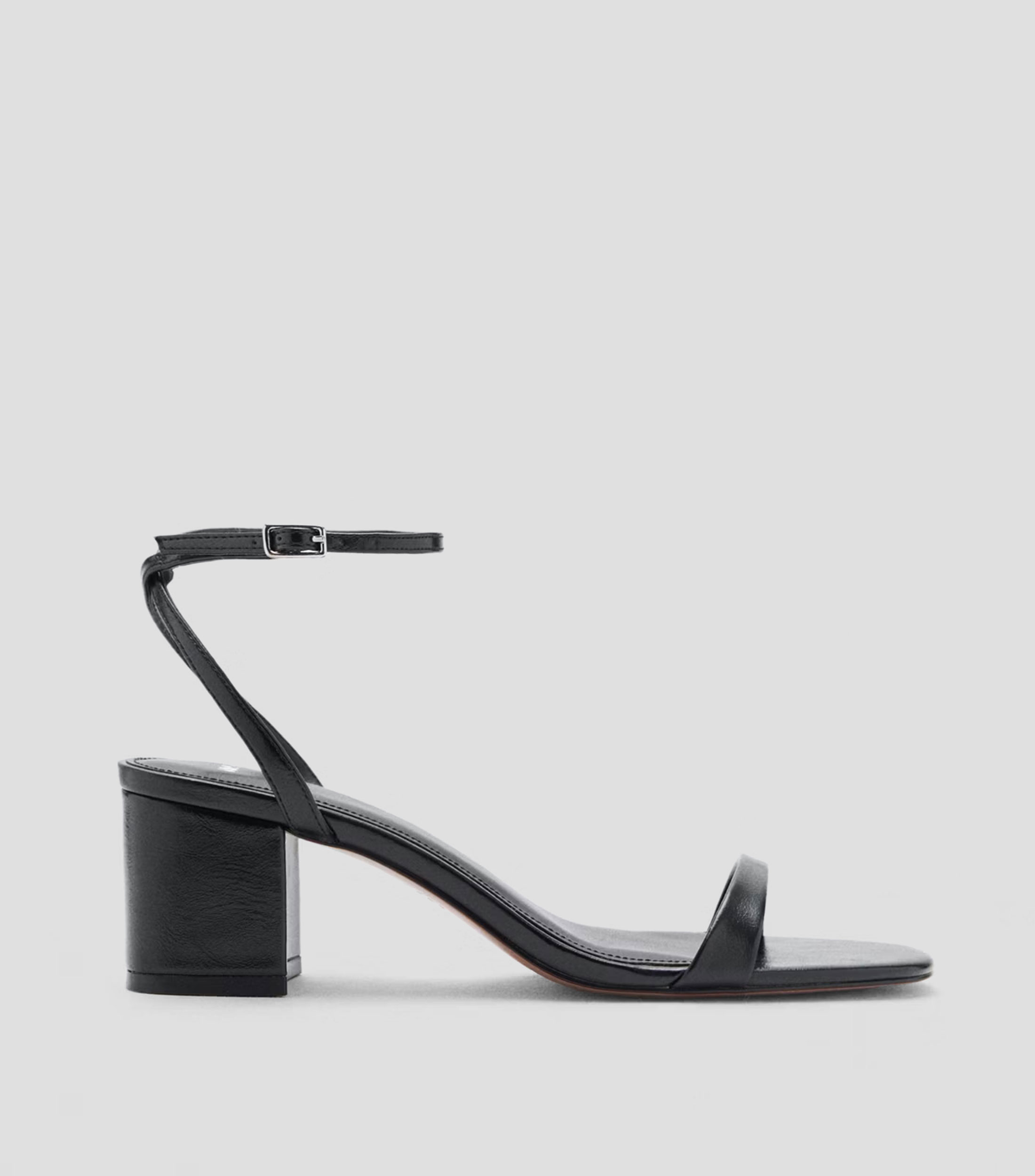 Sandalias con tacón ancho de 6.5 cm Mujer